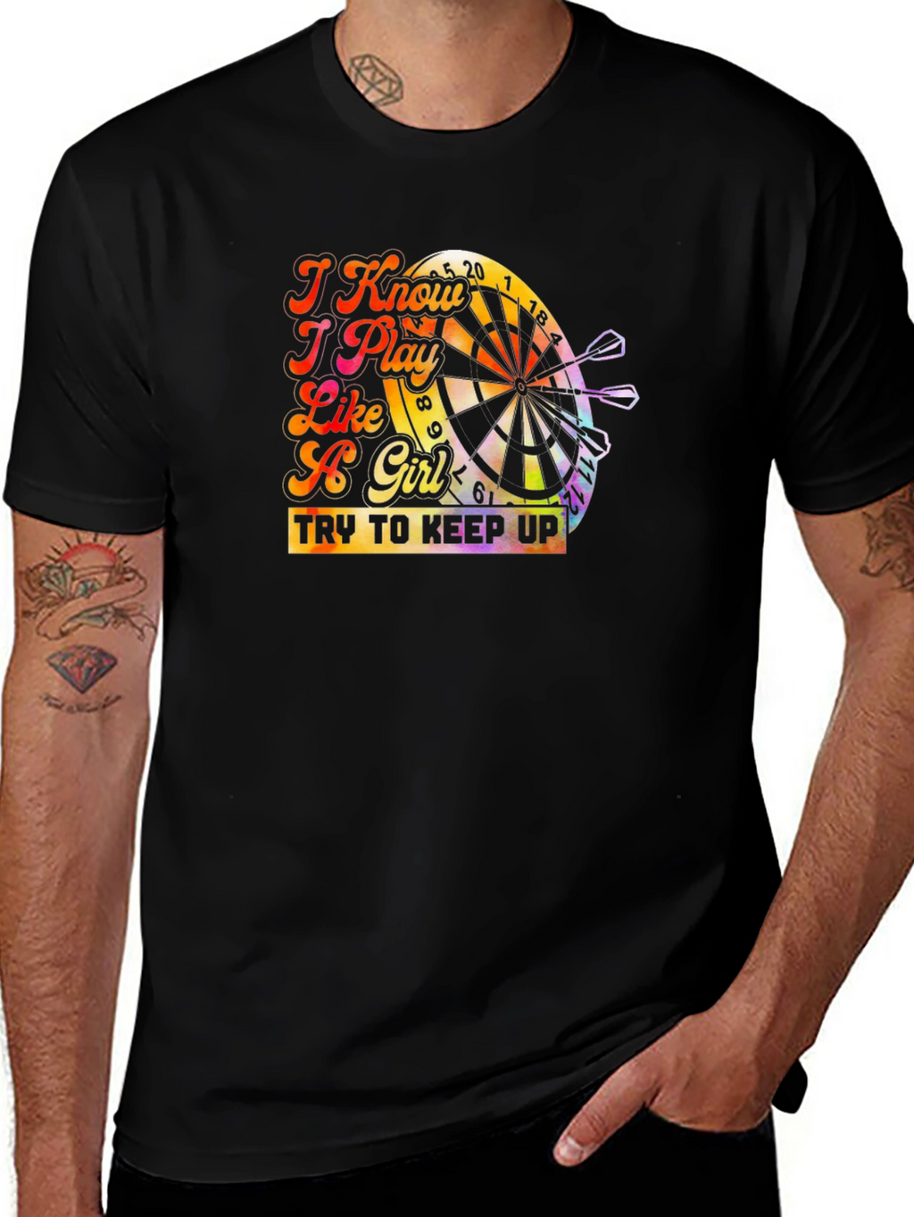 I Know I Play Like a Girl T-Shirt