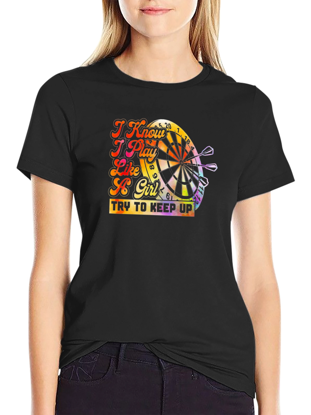 I Know I Play Like a Girl T-Shirt