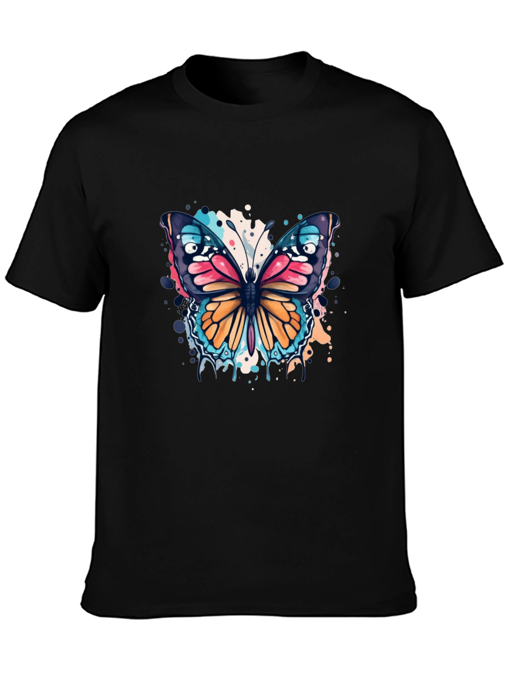 Butterfly Splash T-Shirt - Bold Graphic Tee