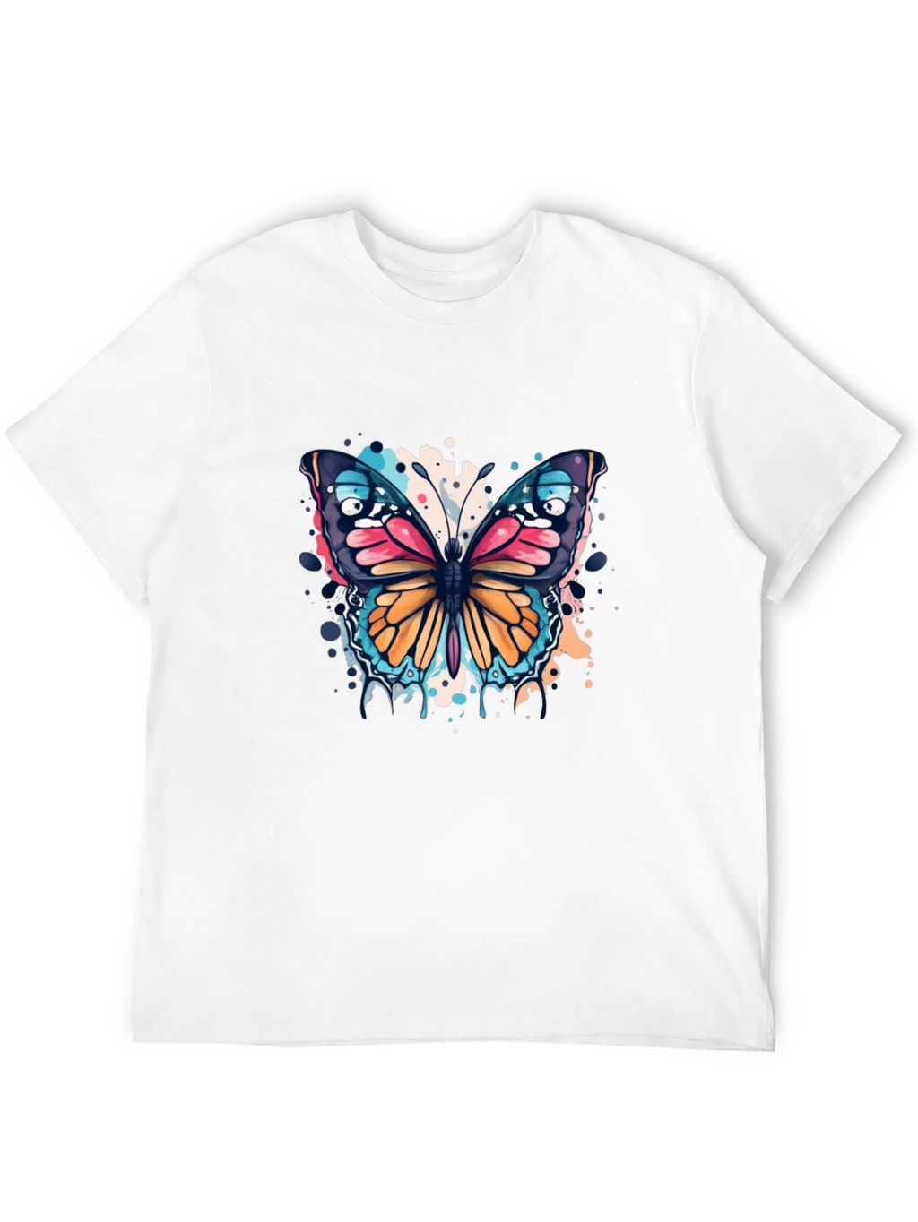 Butterfly Splash T-Shirt - Bold Graphic Tee