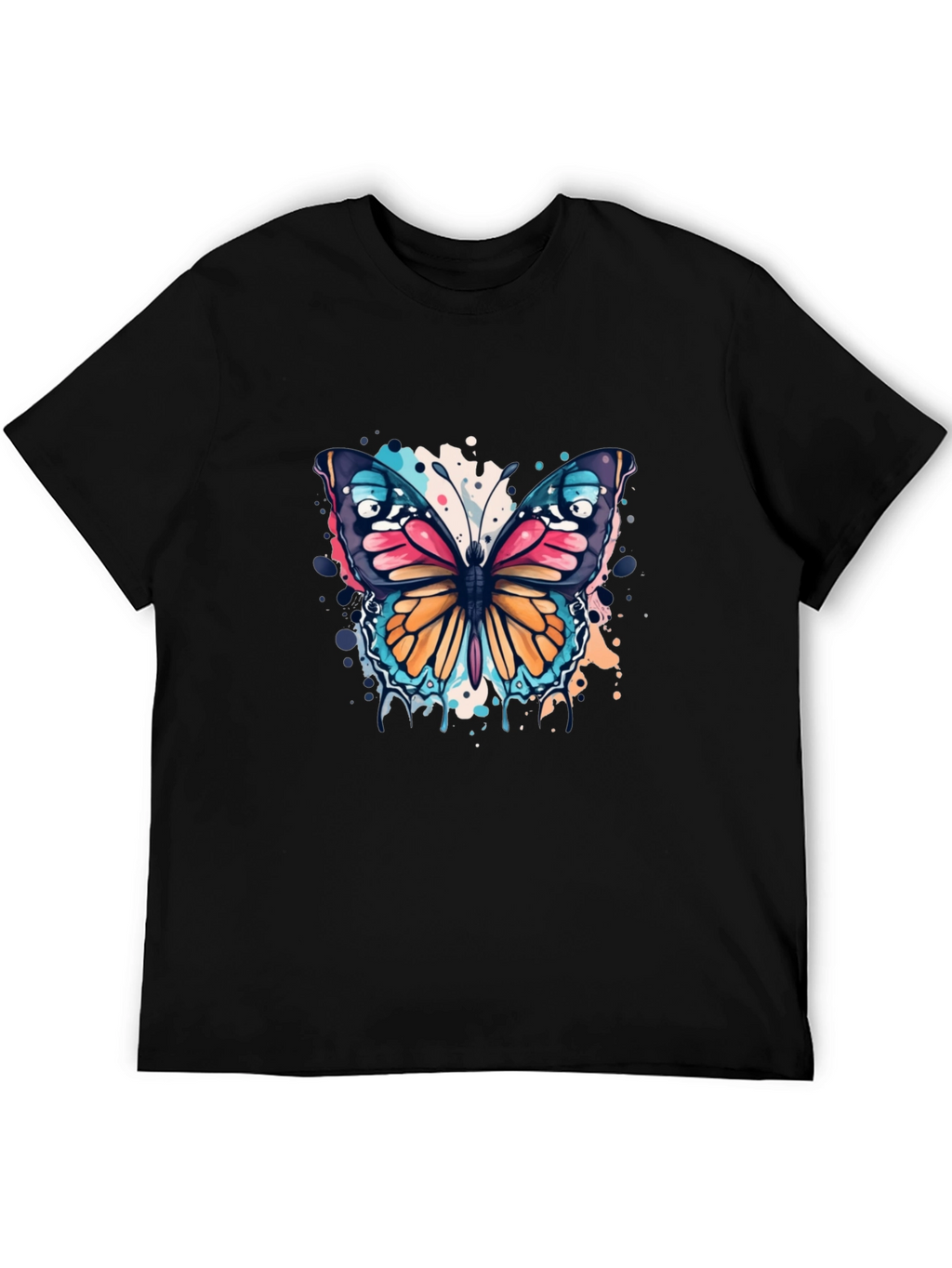 Butterfly Splash T-Shirt - Bold Graphic Tee