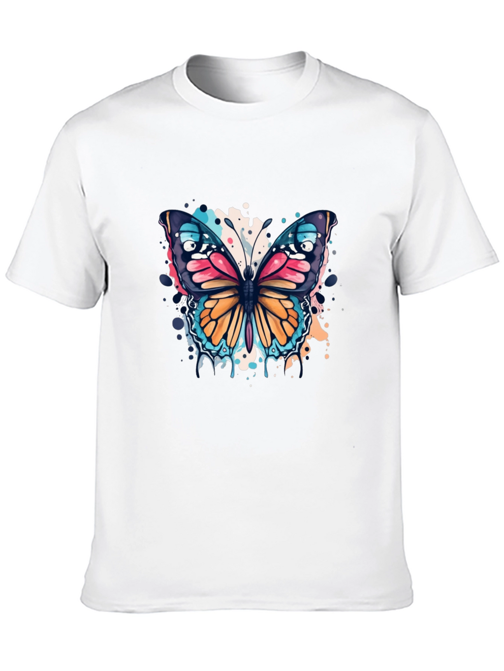 Butterfly Splash T-Shirt - Bold Graphic Tee