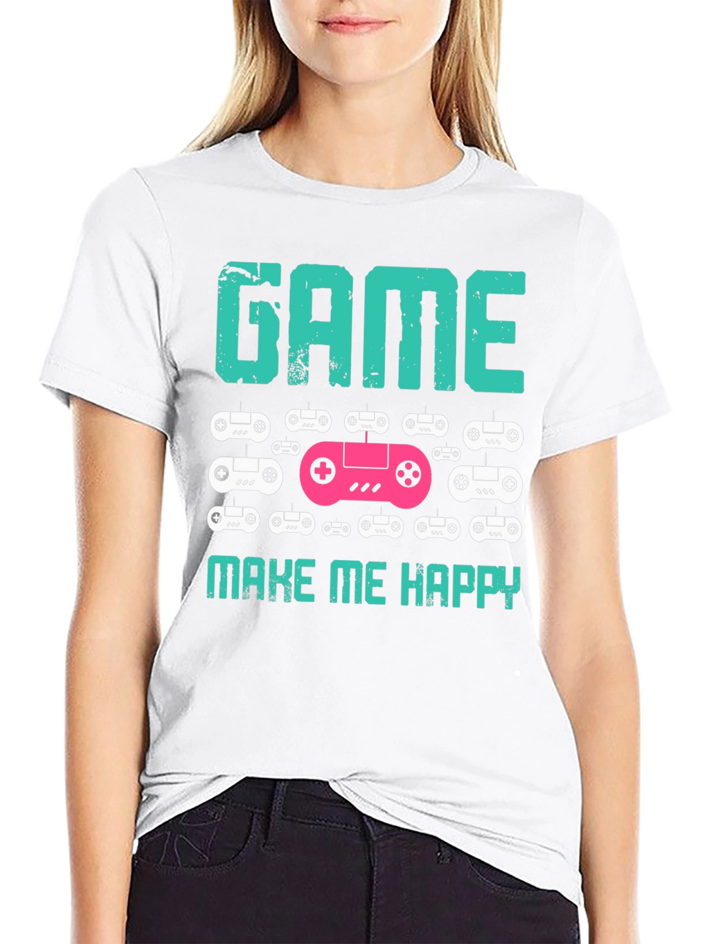 Game Make Me Happy Graphic Tee