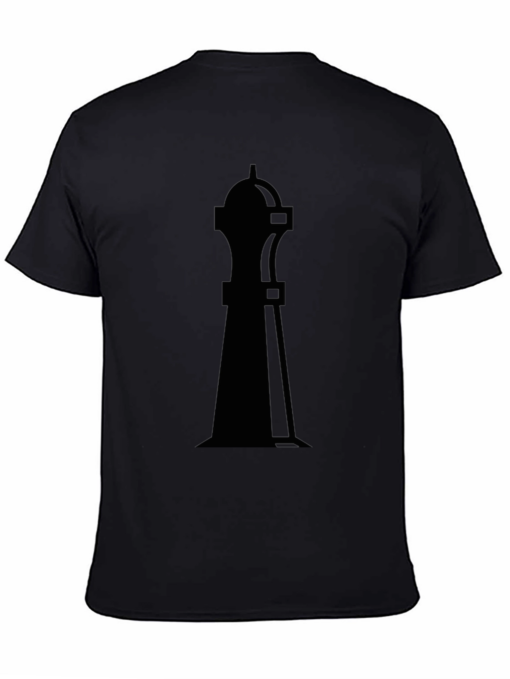 Chess Queen Graphic Tee - Black Cotton T-Shirt