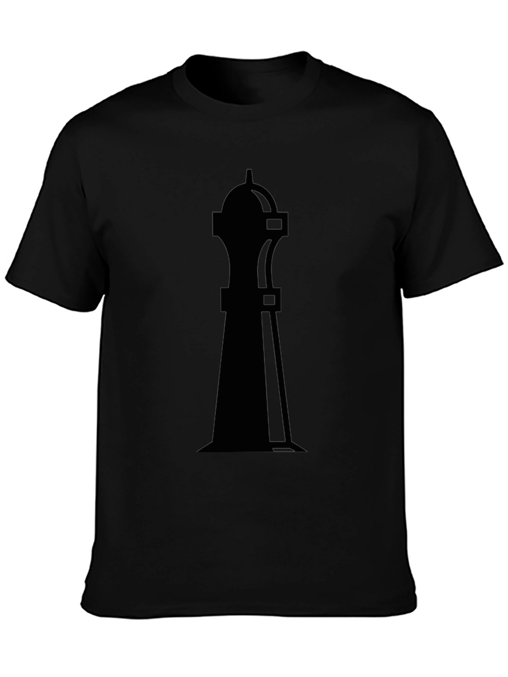 Chess Queen Graphic Tee - Black Cotton T-Shirt