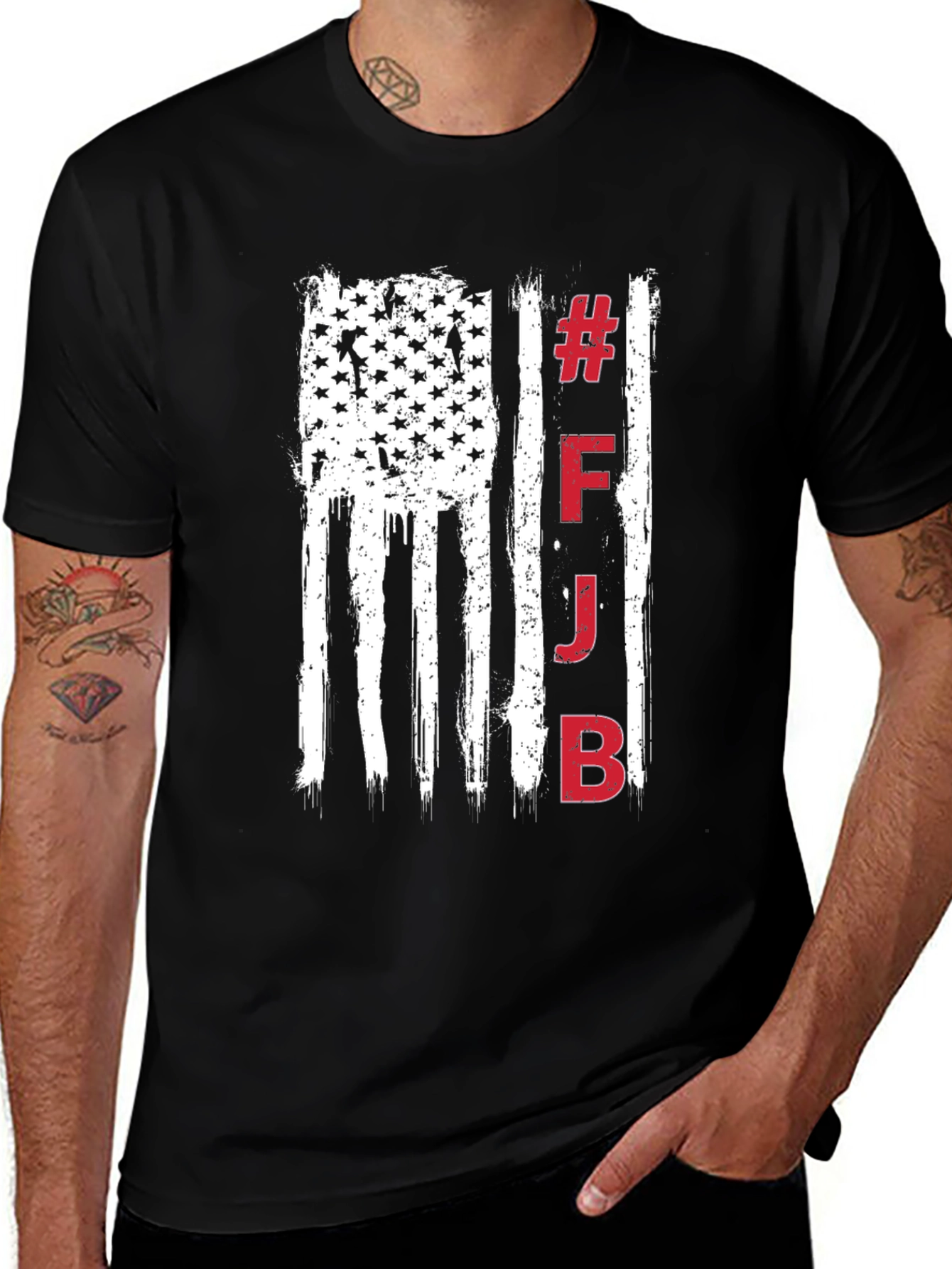 FJB American Flag Graphic Tee
