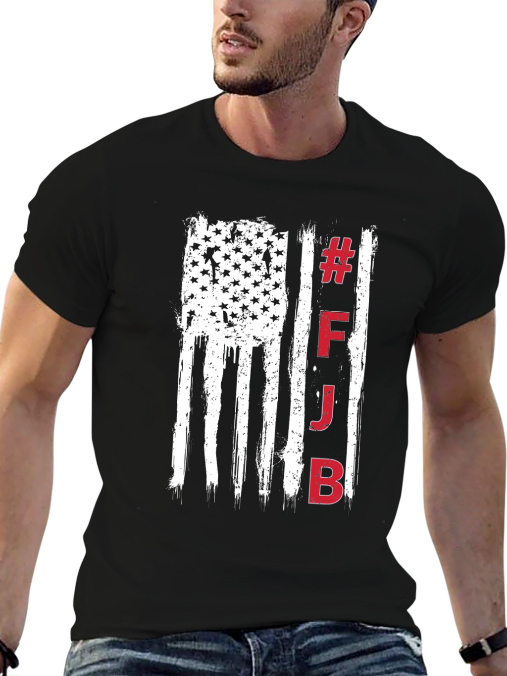 FJB American Flag Graphic Tee
