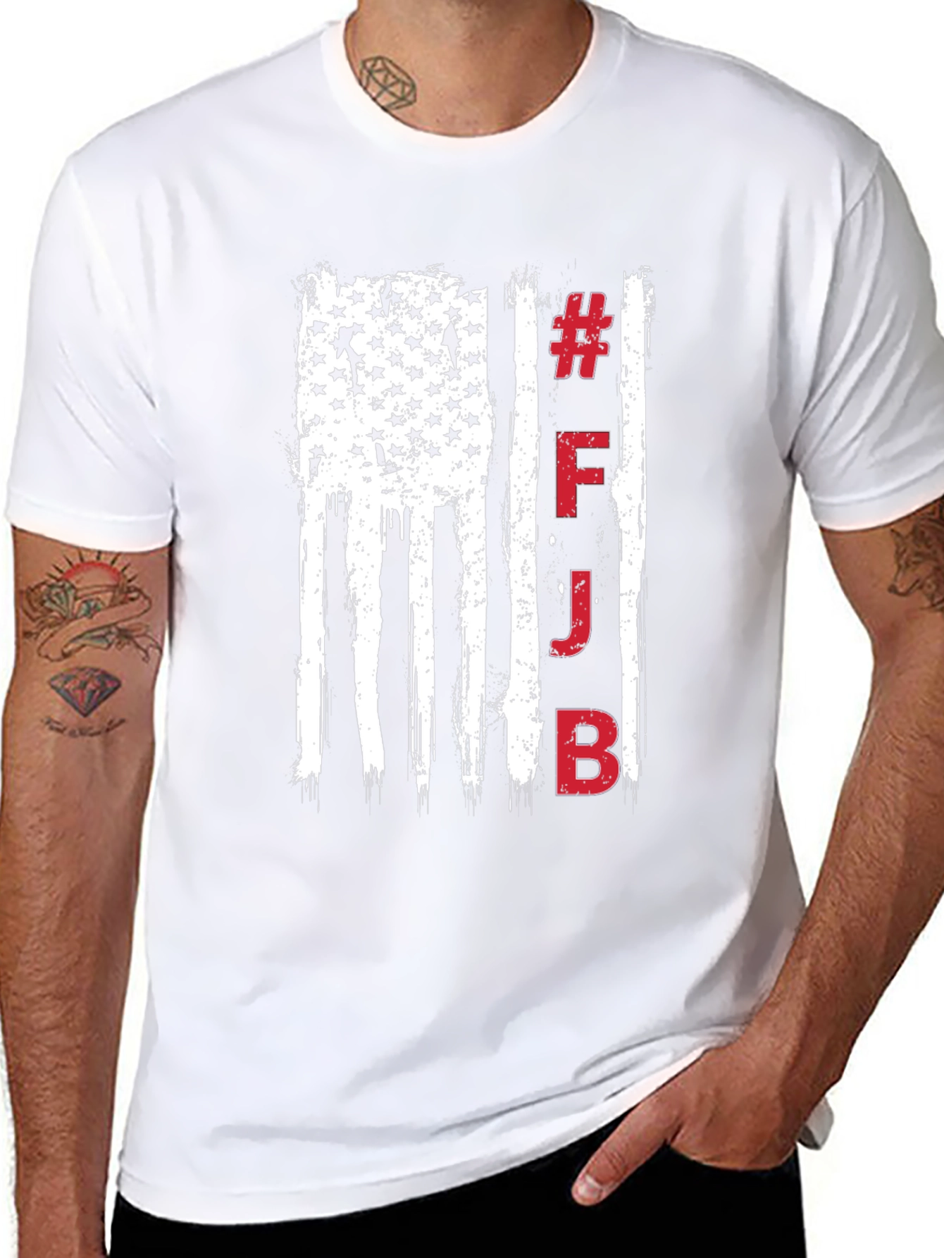 FJB American Flag Graphic Tee