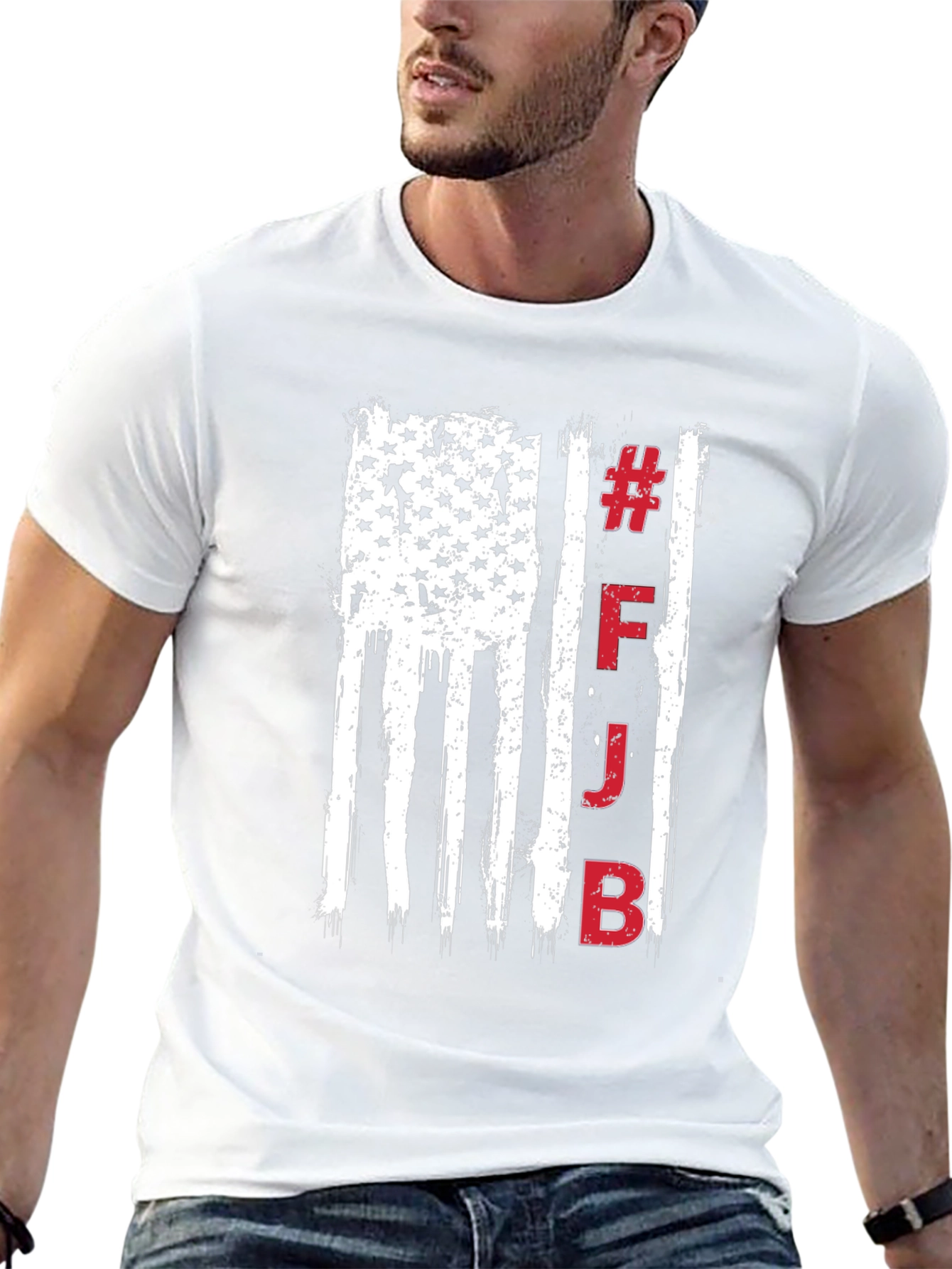 FJB American Flag Graphic Tee