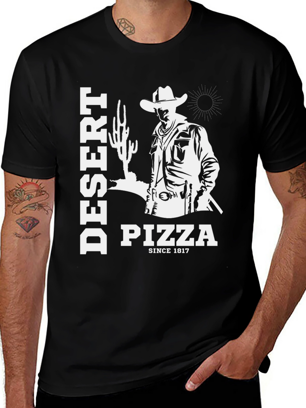 Desert Pizza Since 1817 Graphic Tee