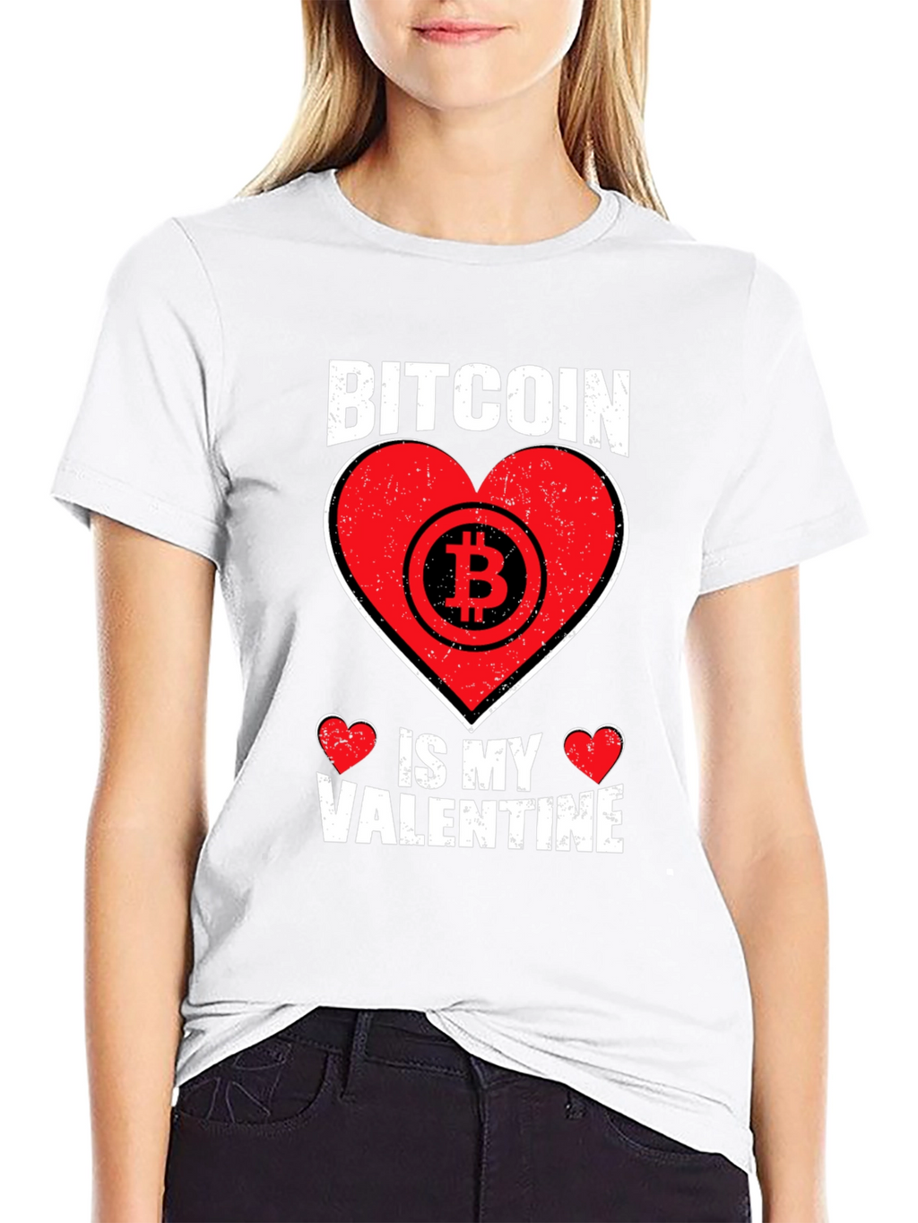 Bitcoin Is My Valentine T-Shirt Crypto Love