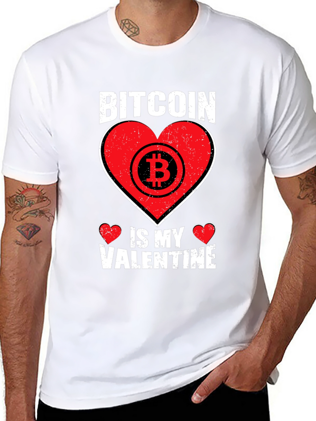 Bitcoin Is My Valentine T-Shirt Crypto Love