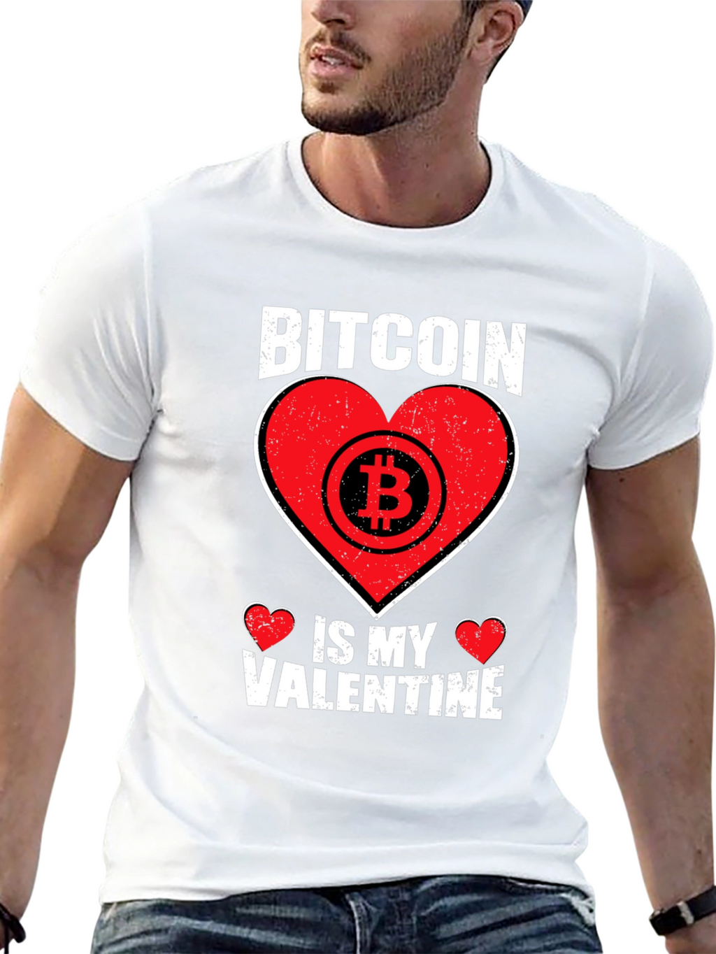 Bitcoin Is My Valentine T-Shirt Crypto Love