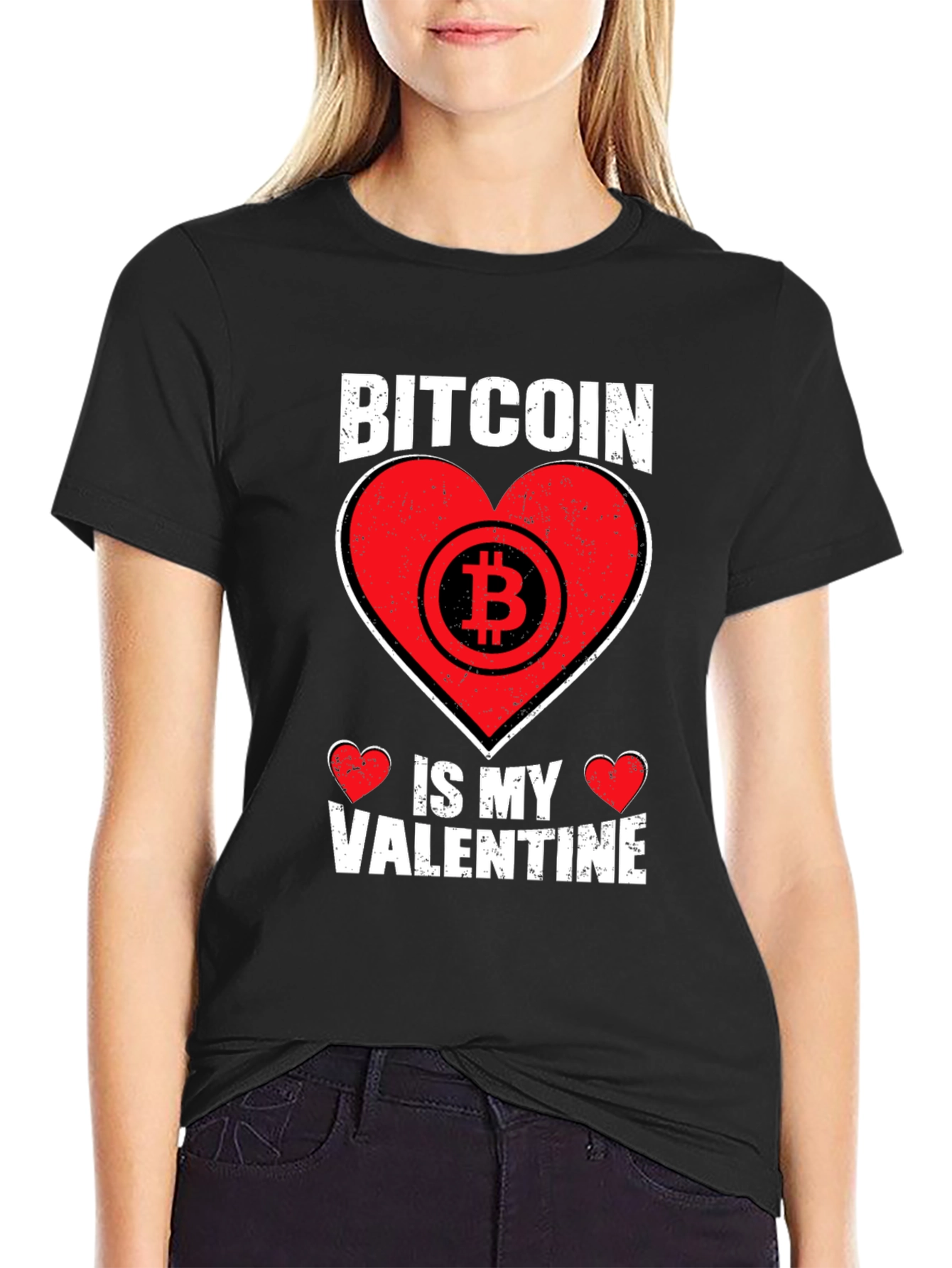Bitcoin Is My Valentine T-Shirt Crypto Love