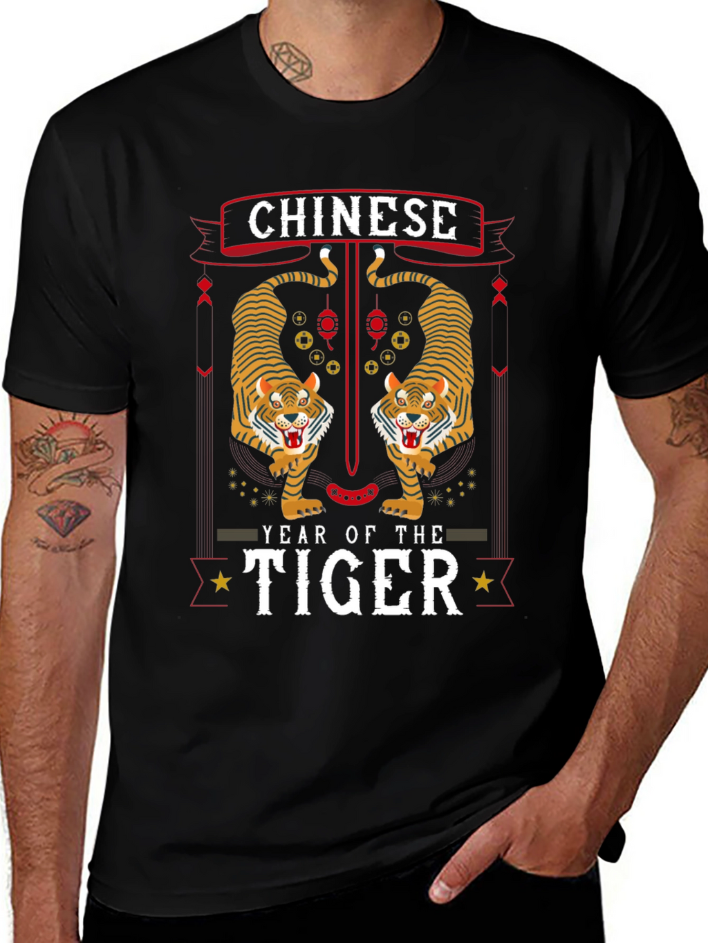 Chinese Year of the Tiger Graphic Tee