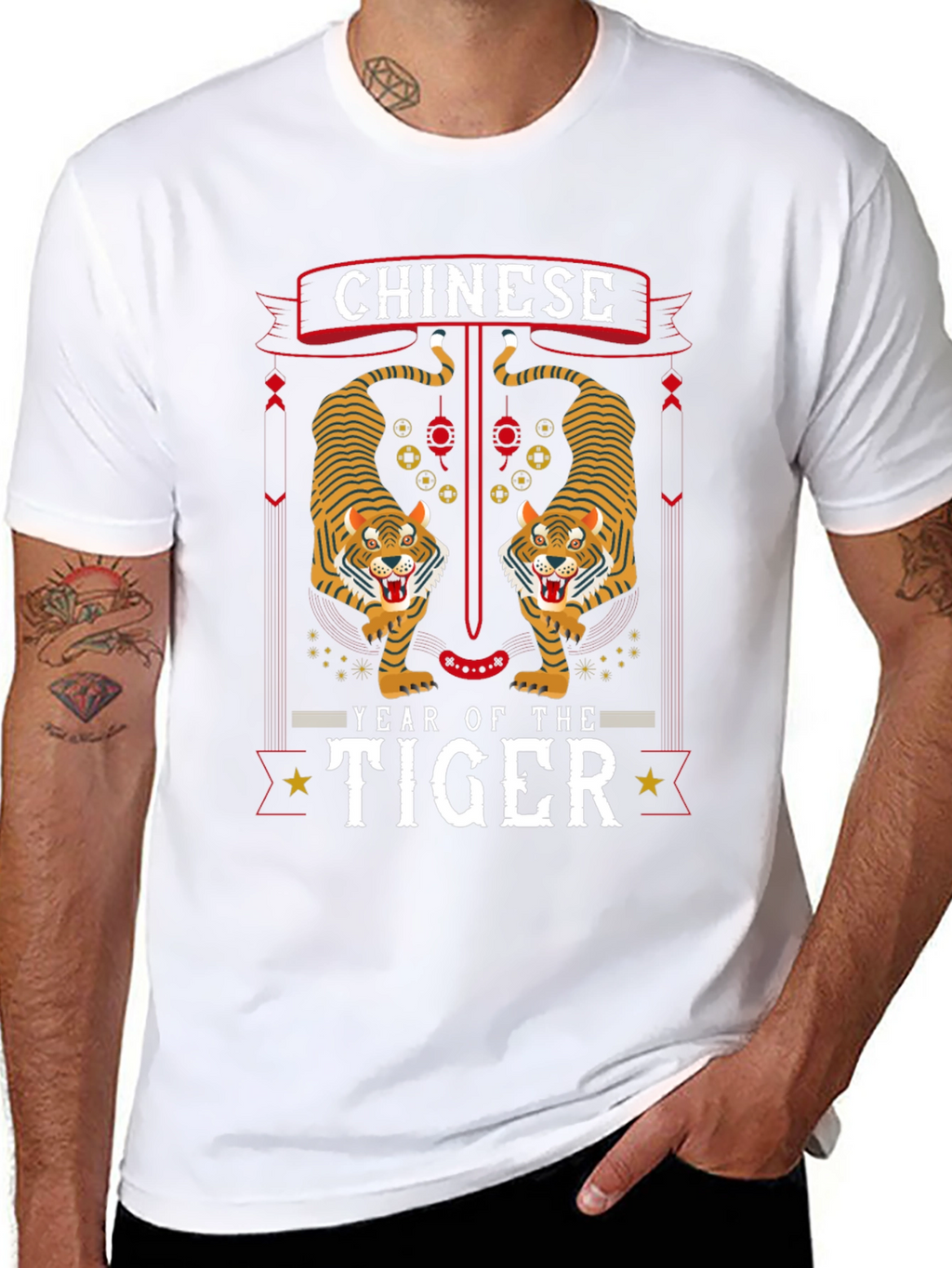 Chinese Year of the Tiger Graphic Tee