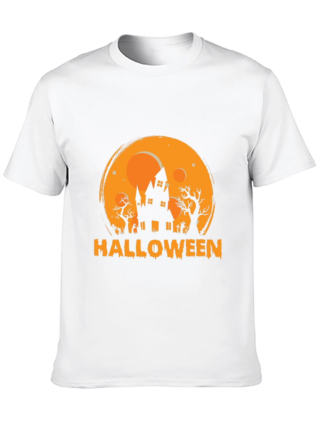 Halloween Spooky House Graphic Tee