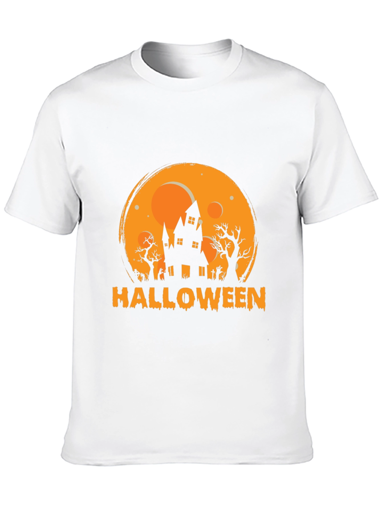 Halloween Spooky House Graphic Tee