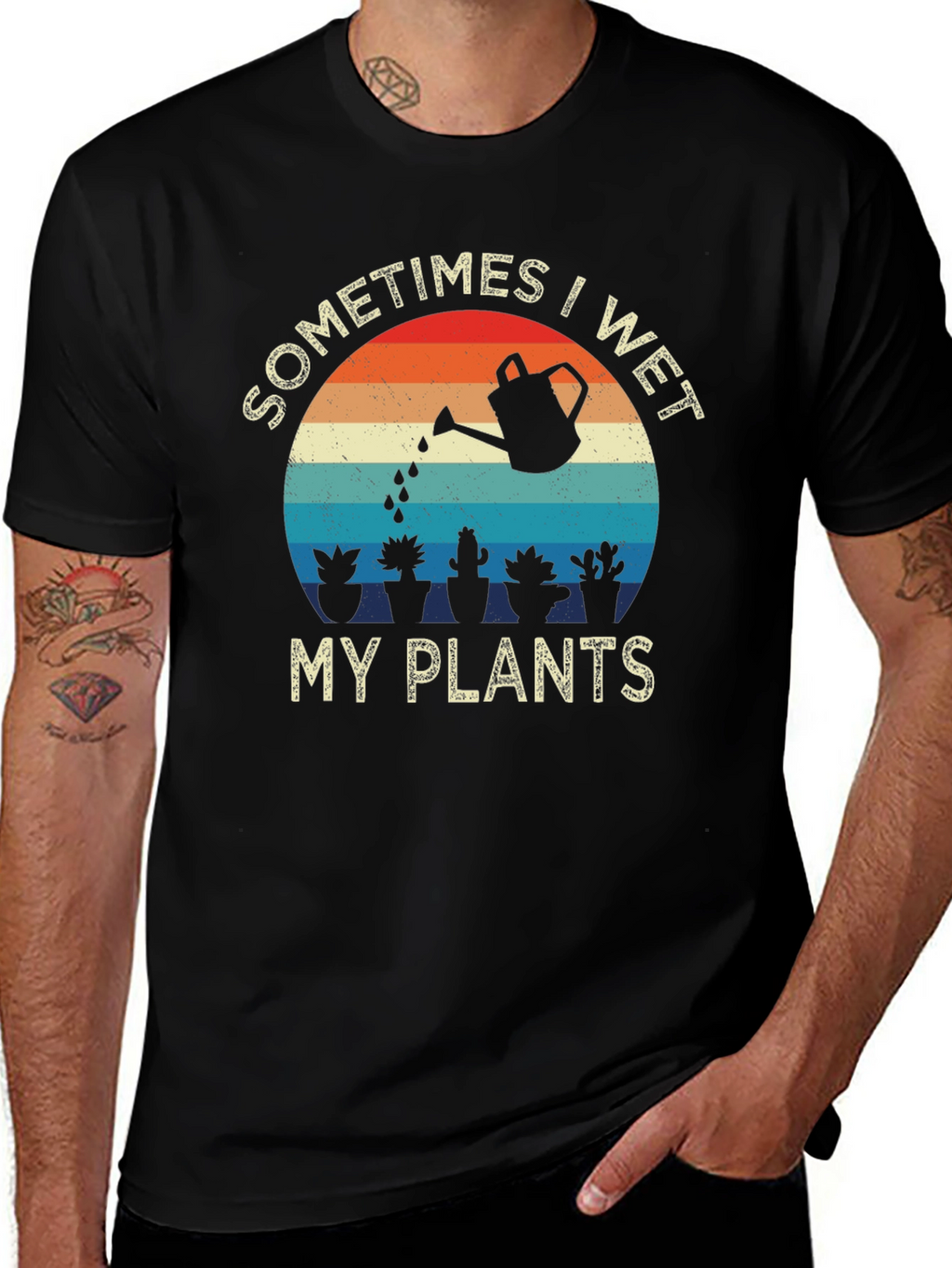Sometimes I Wet My Plants Graphic Tee