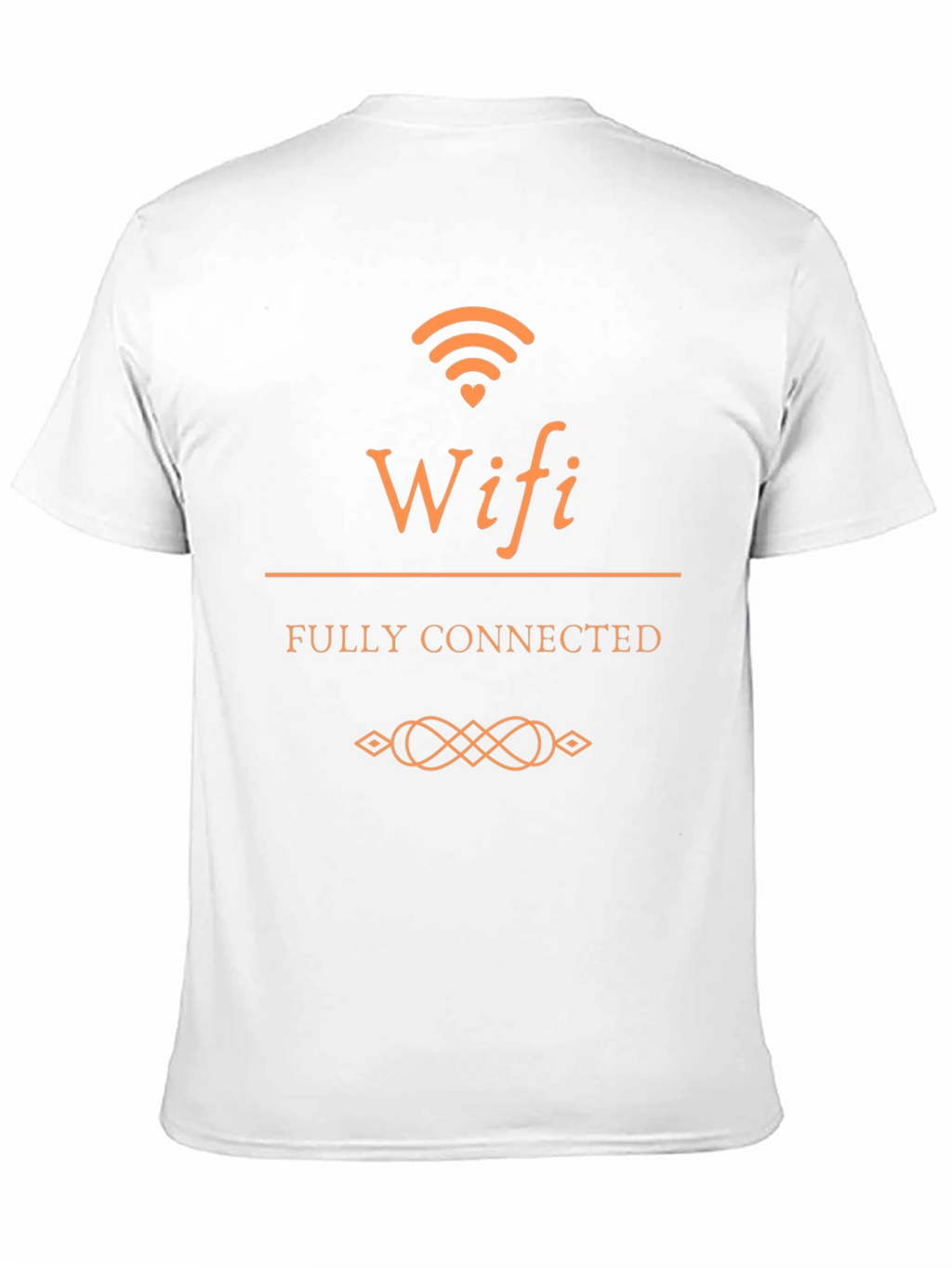 Wifi Fully Connected Black T-Shirt