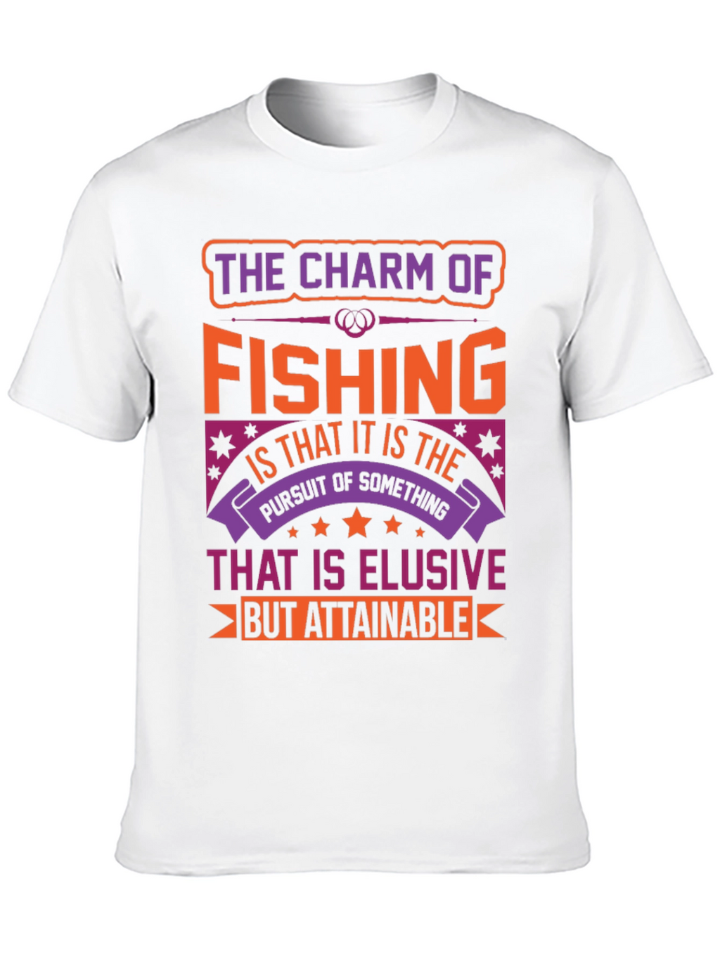 Fishing Charm Graphic T-Shirt