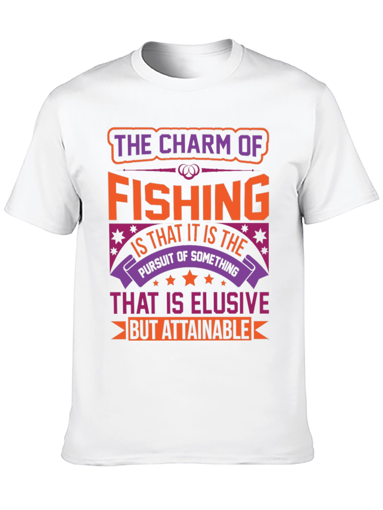 Fishing Charm Graphic T-Shirt