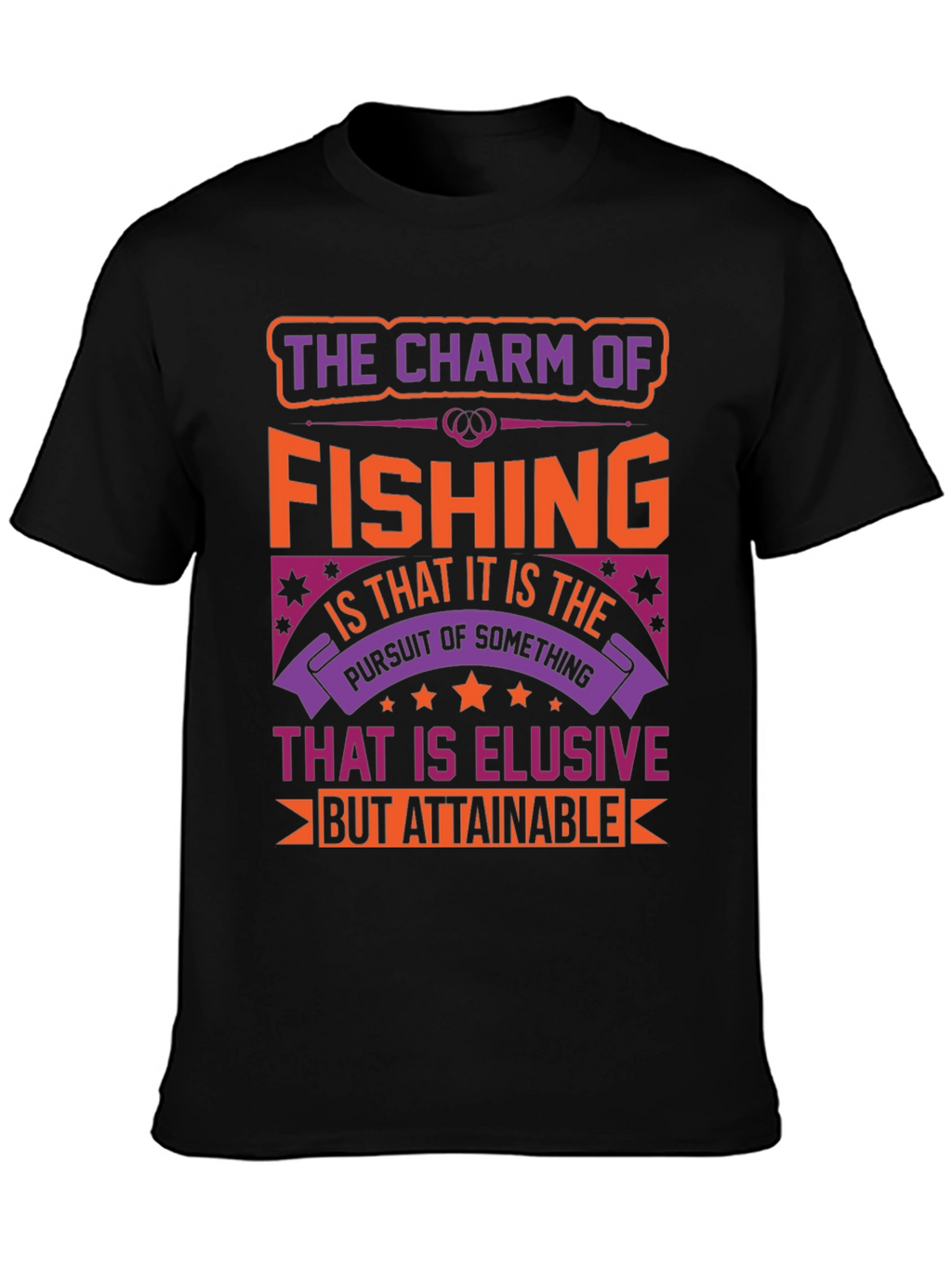 Fishing Charm Graphic T-Shirt