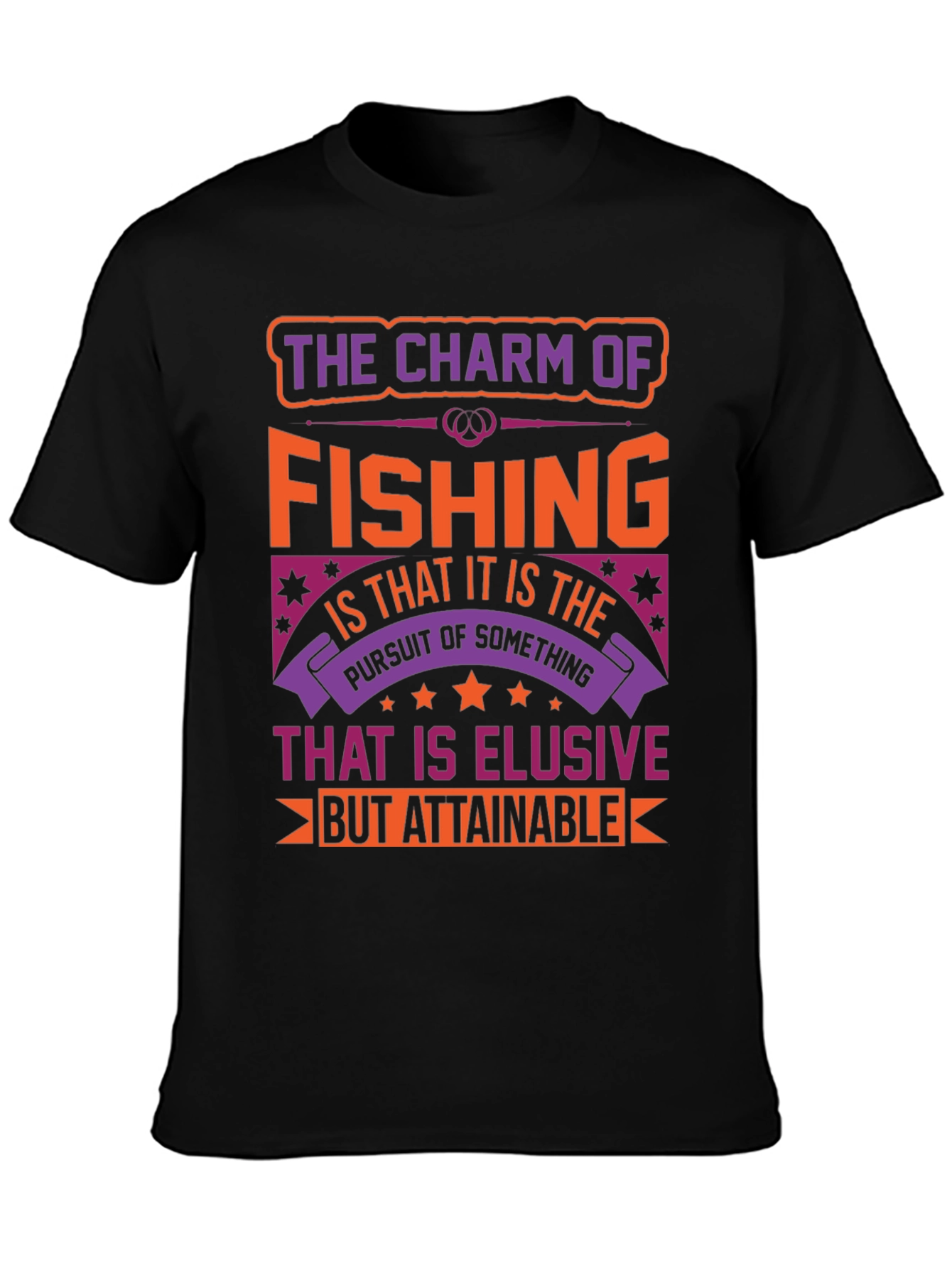 Fishing Charm Graphic T-Shirt