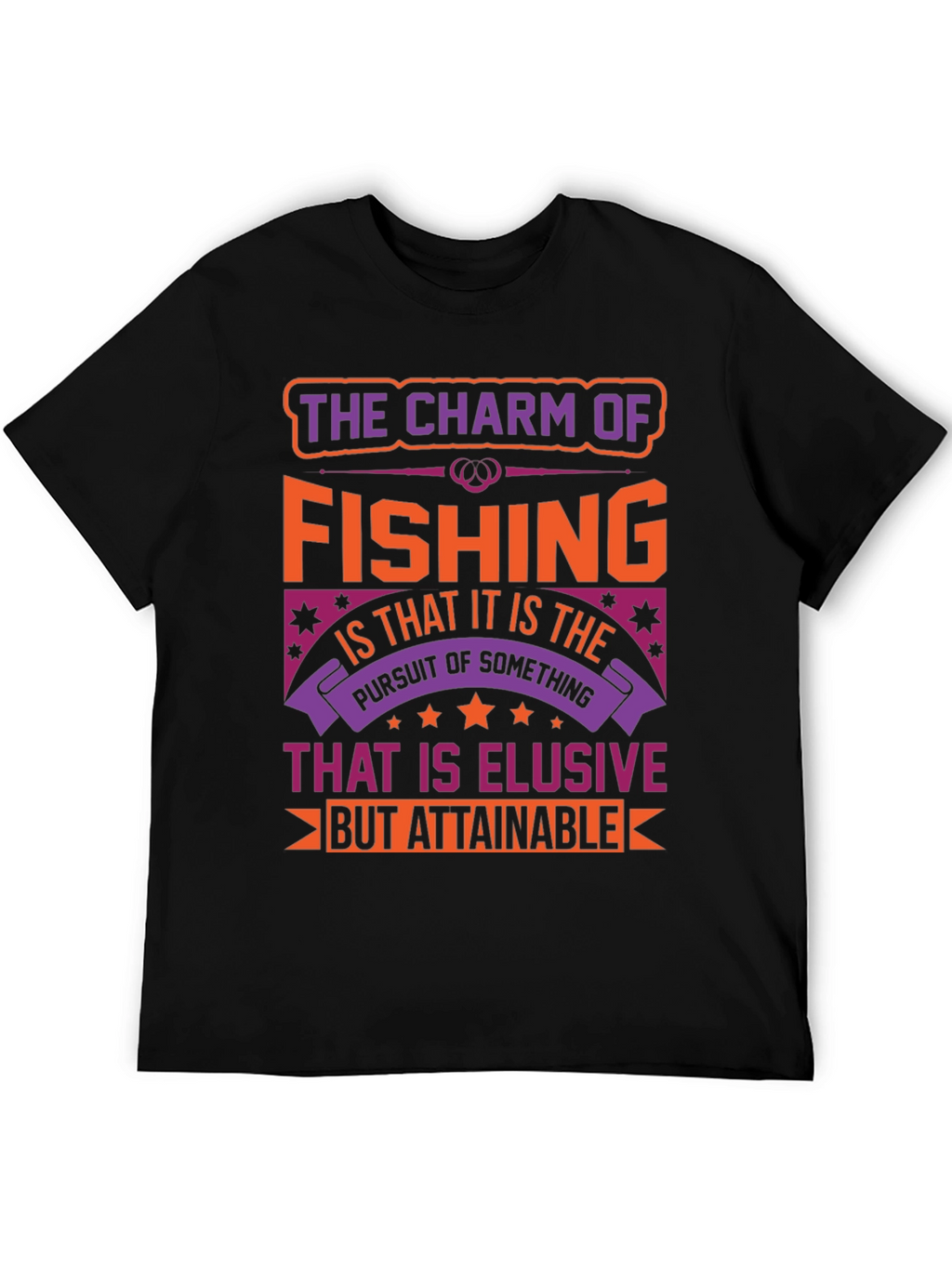 Fishing Charm Graphic T-Shirt