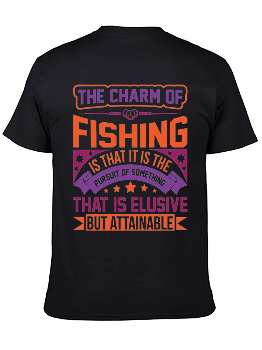Fishing Charm Graphic T-Shirt