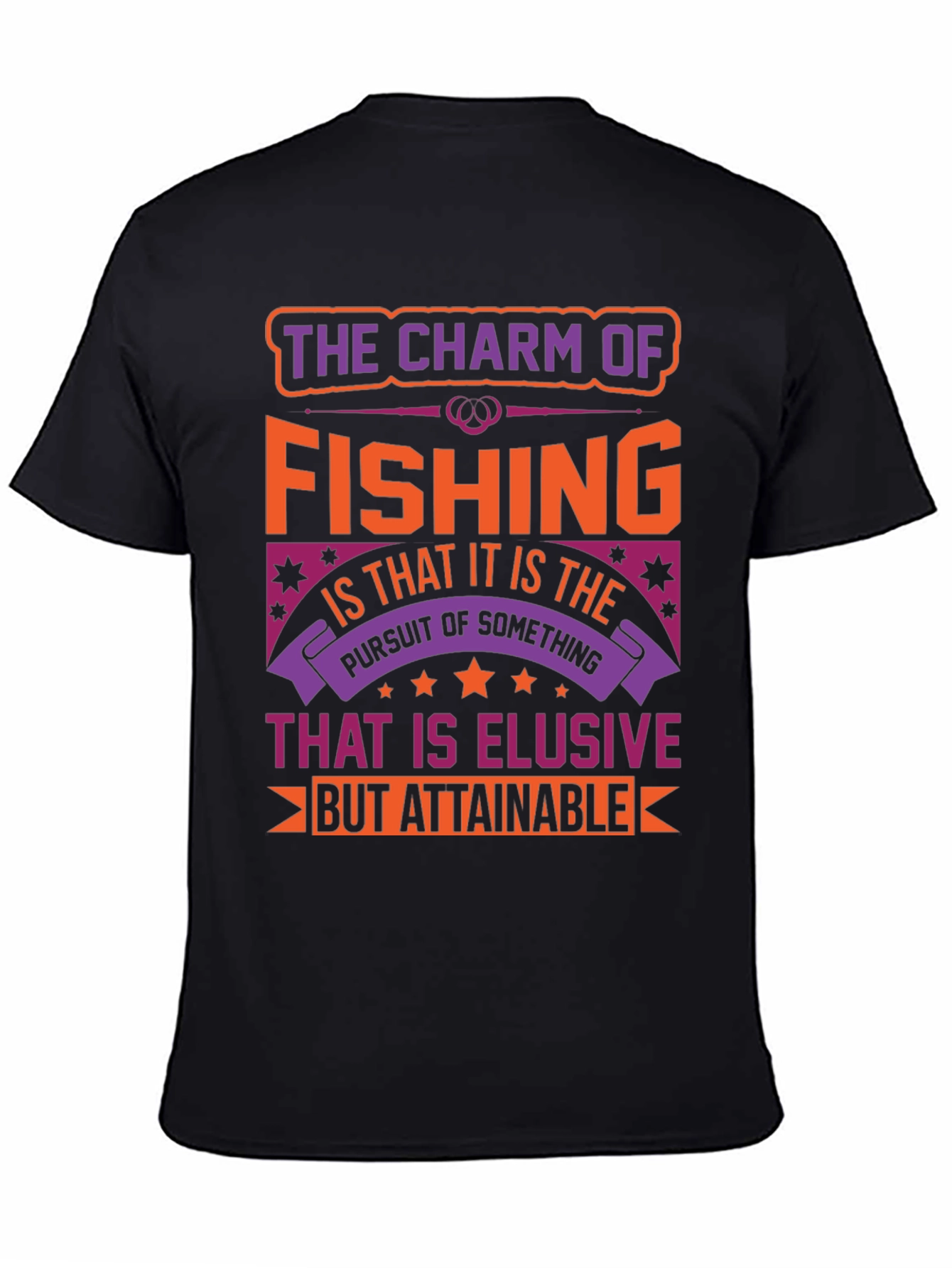 Fishing Charm Graphic T-Shirt