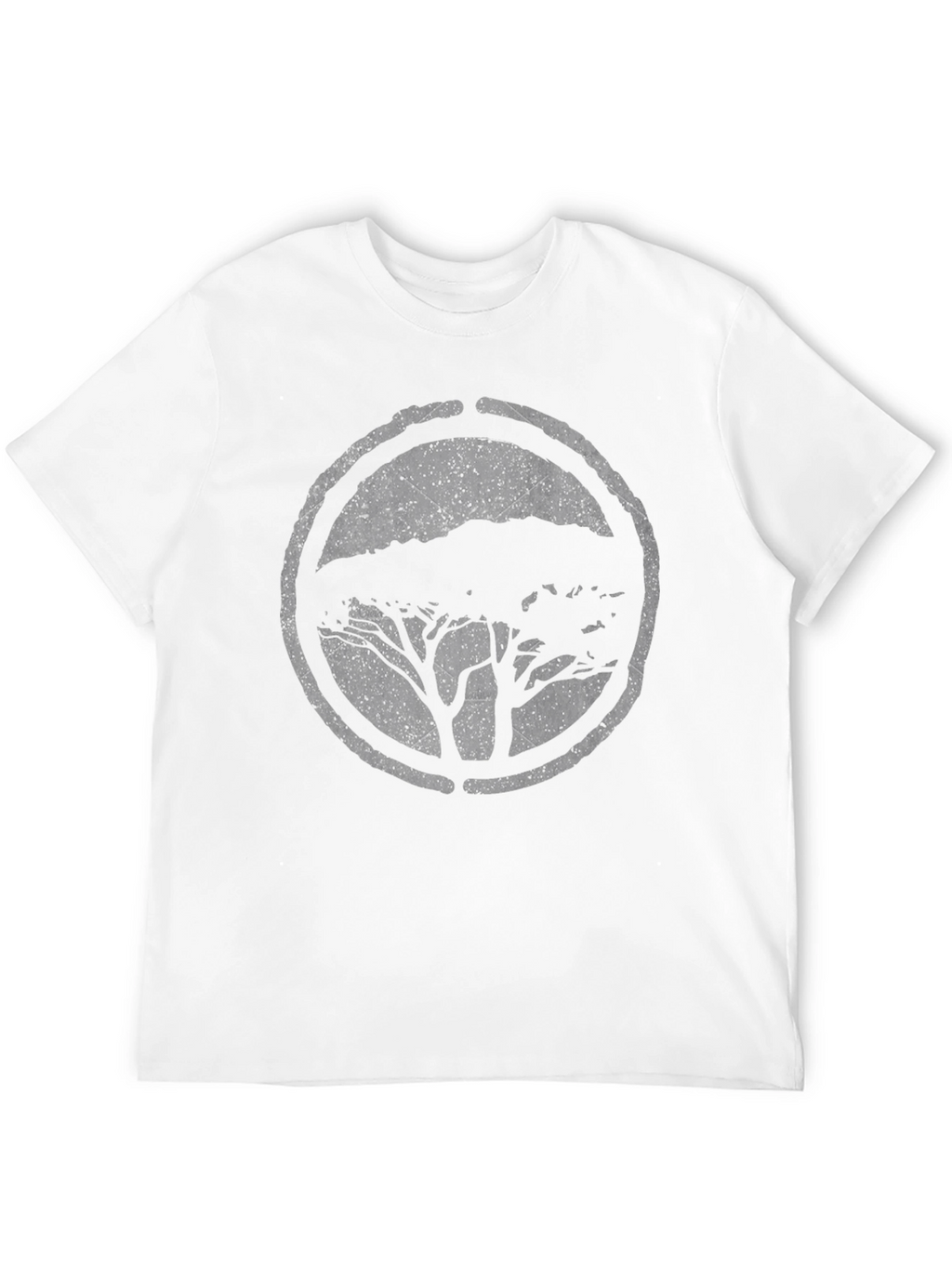 Nature Tree Graphic Tee - Black