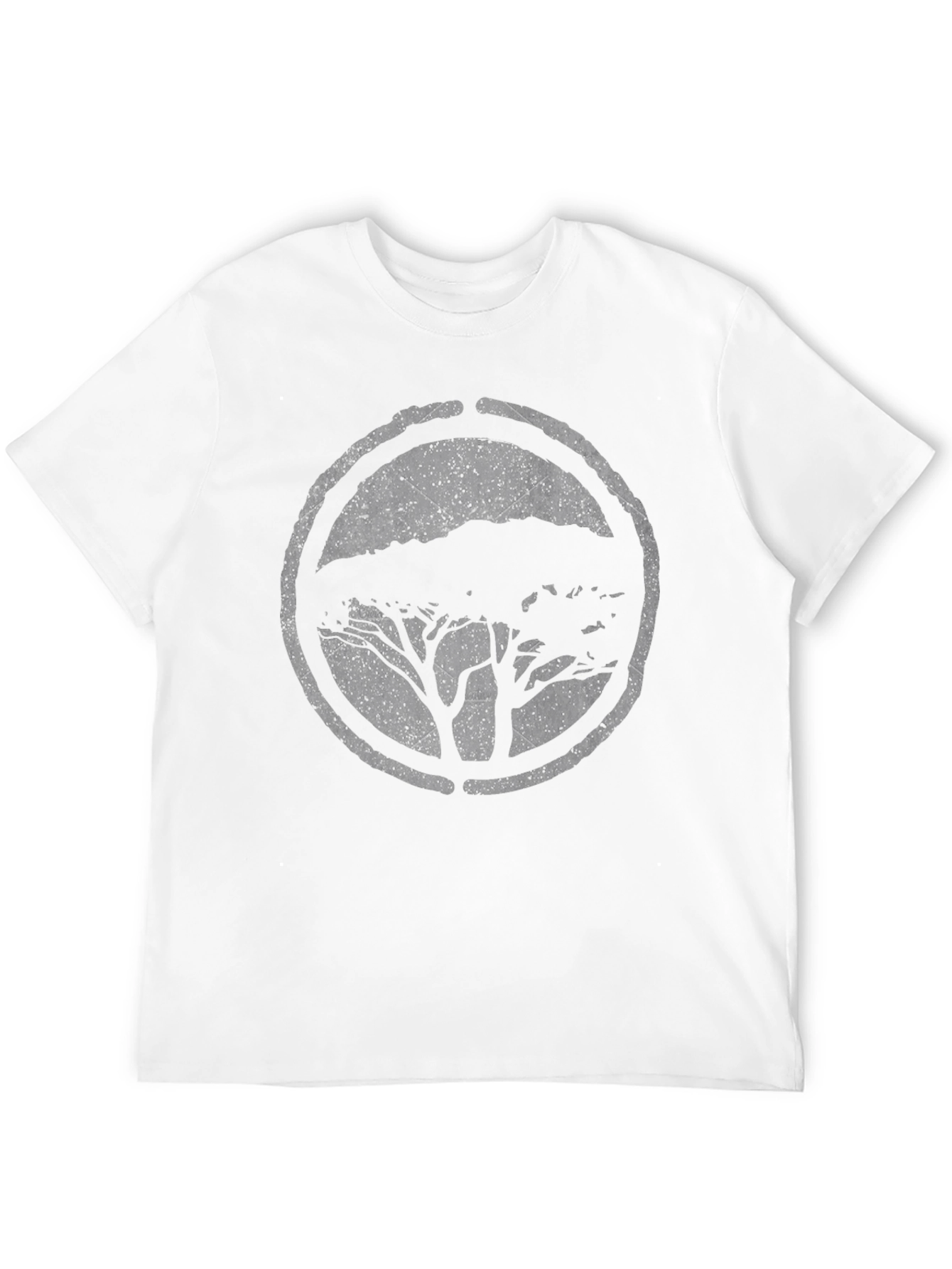 Nature Tree Graphic Tee - Black