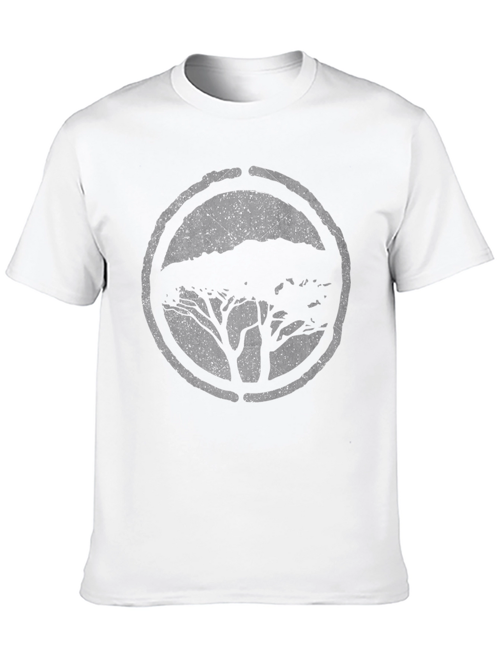 Nature Tree Graphic Tee - Black