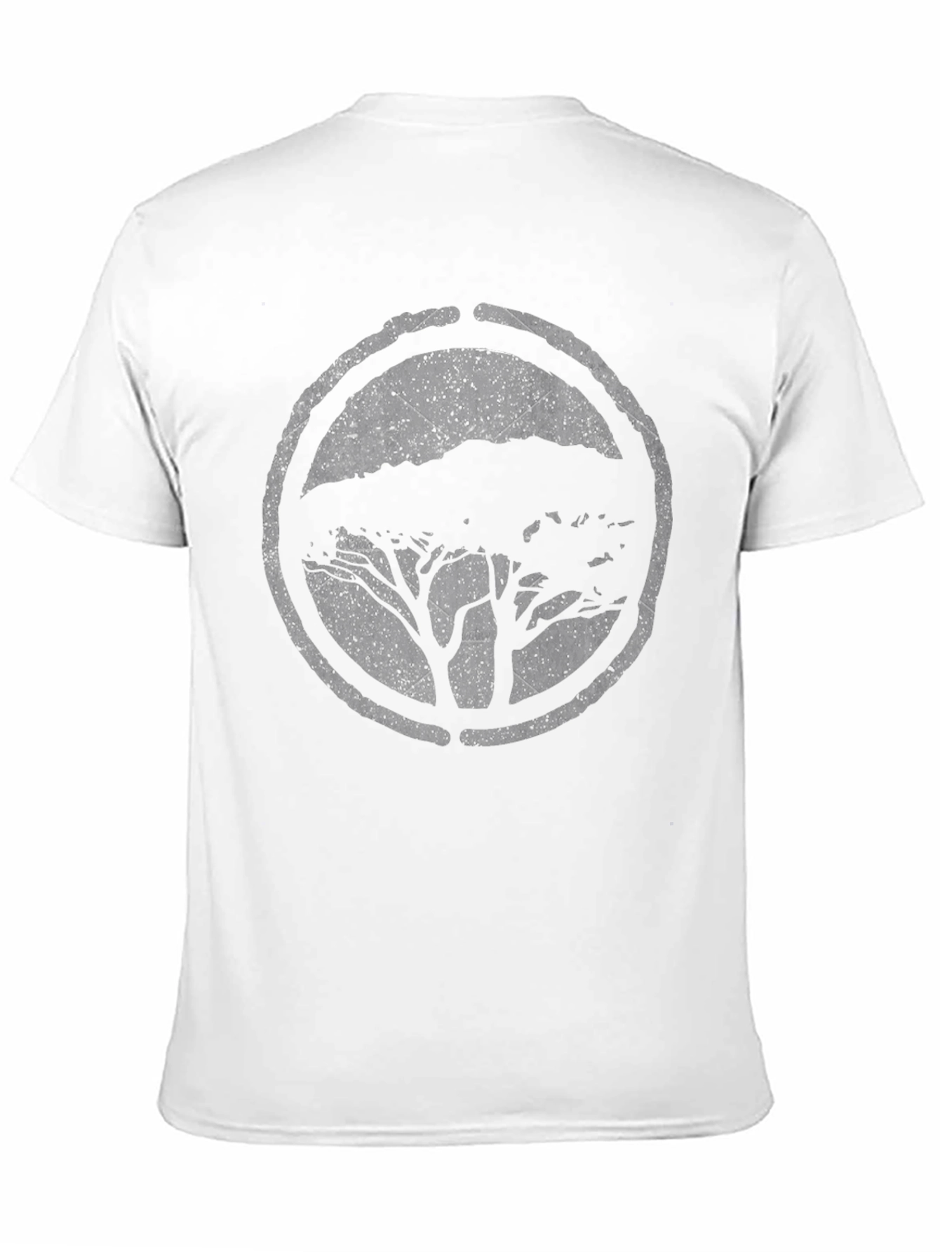 Nature Tree Graphic Tee - Black