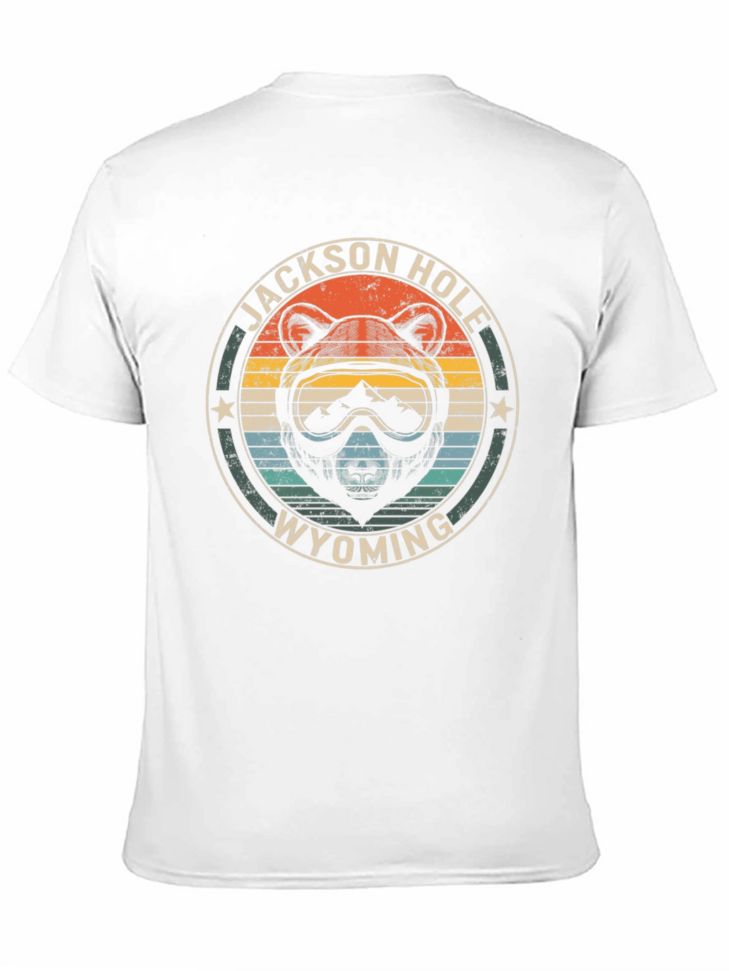 Jackson Hole Wyoming Bear Graphic Tee