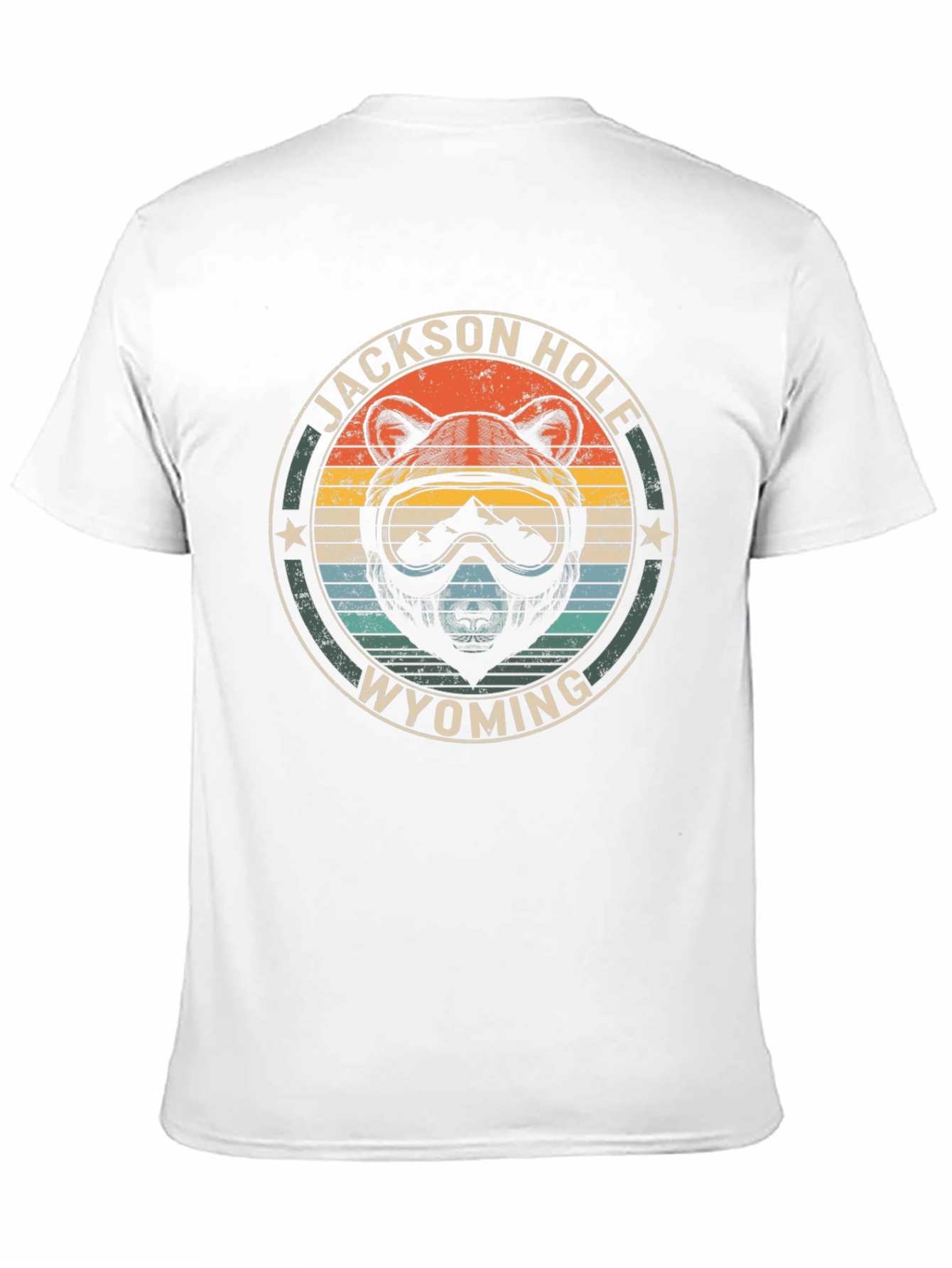 Jackson Hole Wyoming Bear Graphic Tee