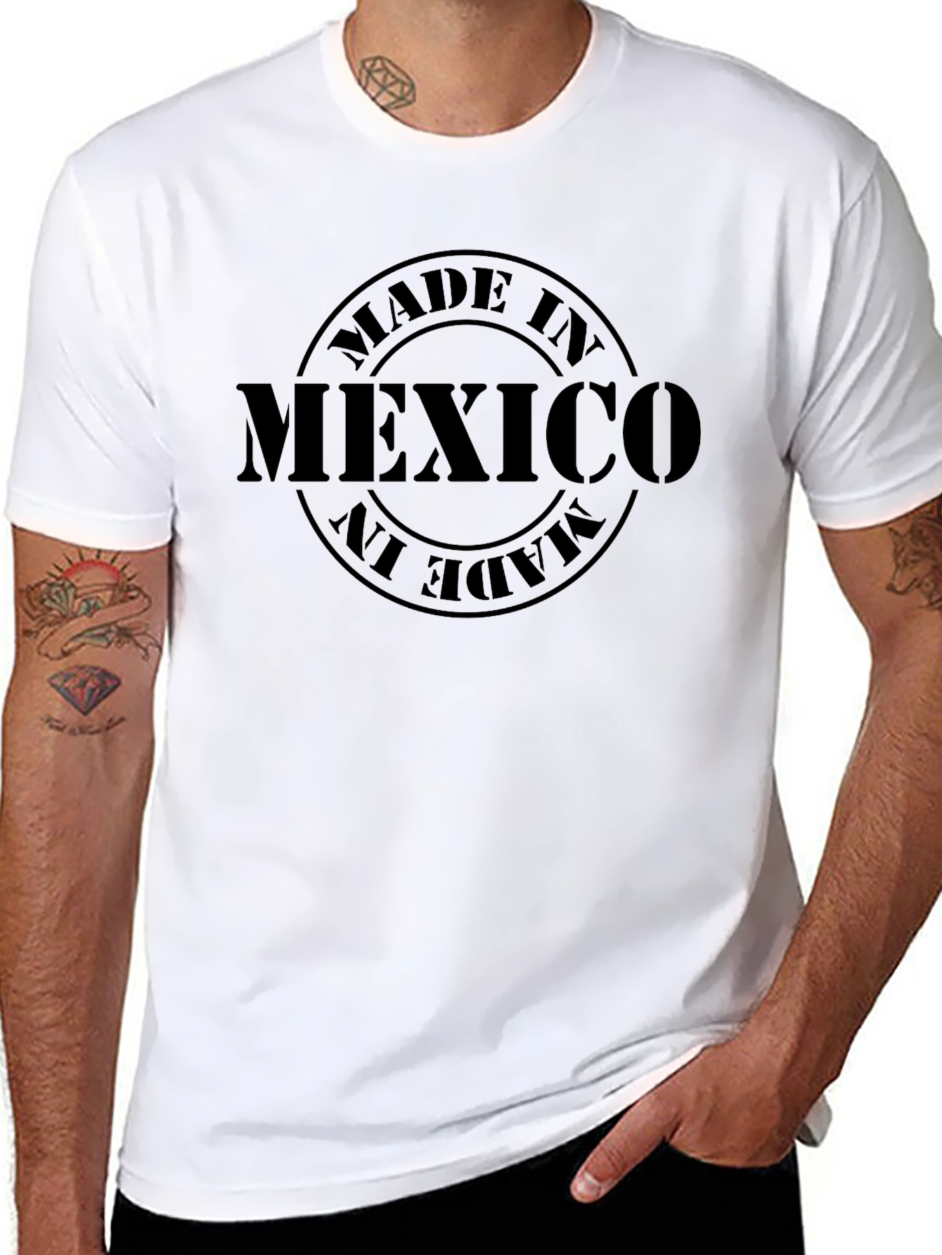 Made in Mexico Black T-Shirt