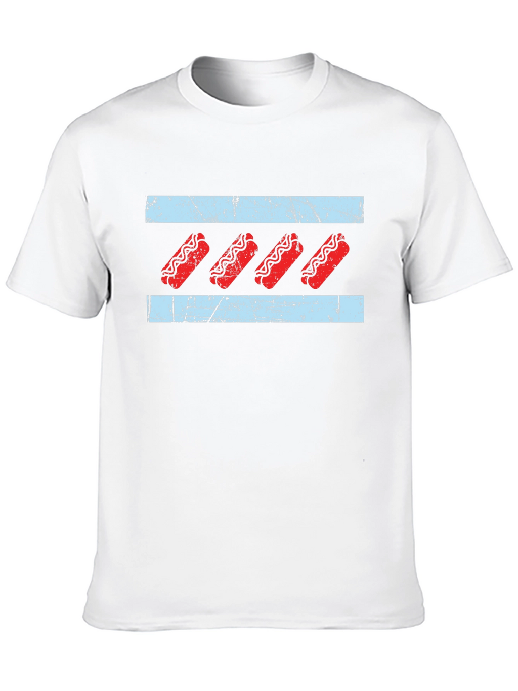 Chicago Style Hot Dog Graphic Tee