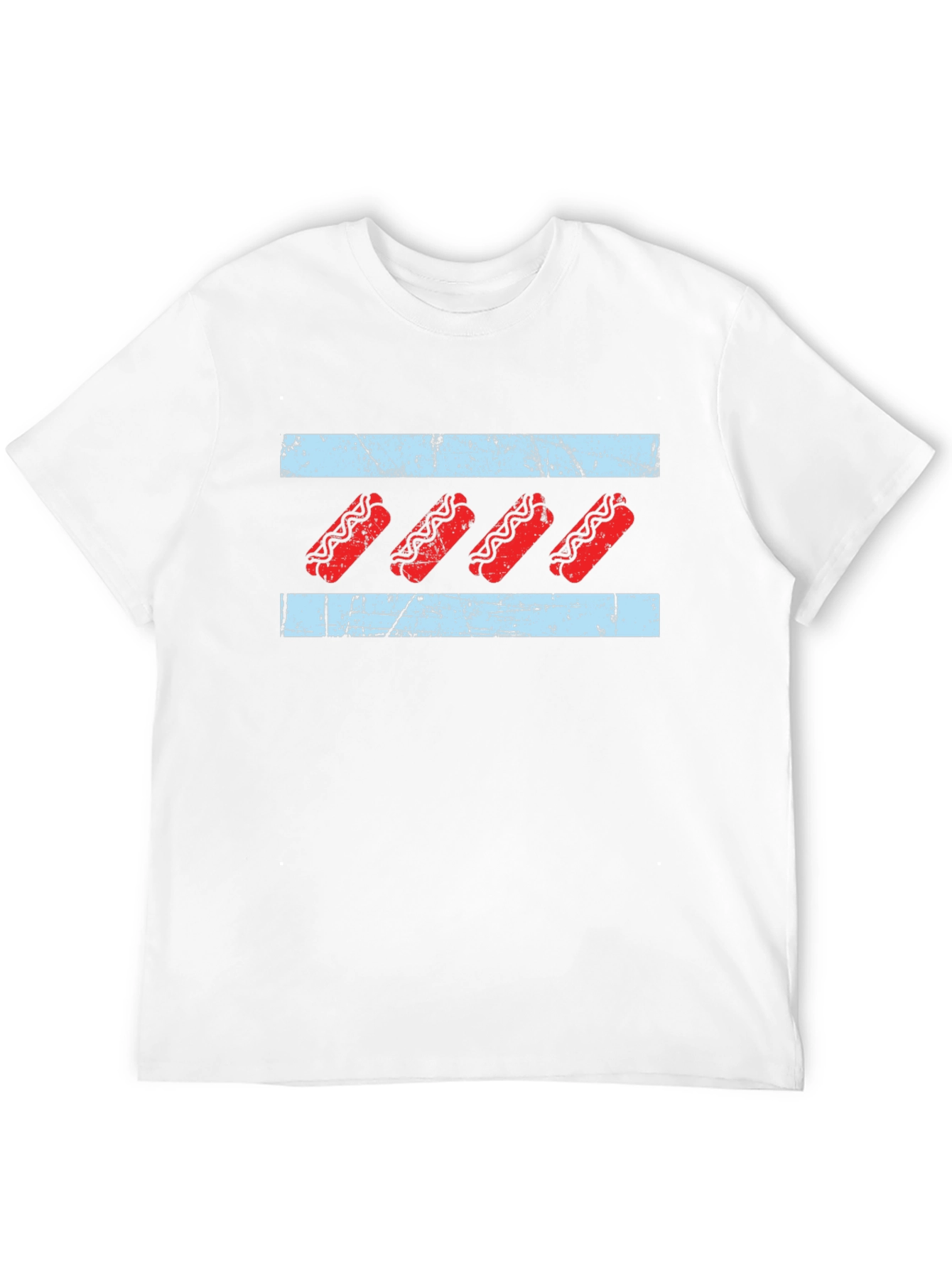 Chicago Style Hot Dog Graphic Tee