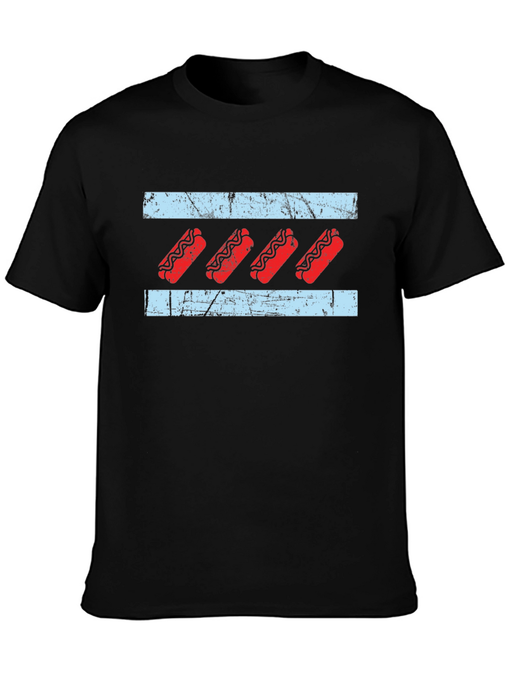 Chicago Style Hot Dog Graphic Tee