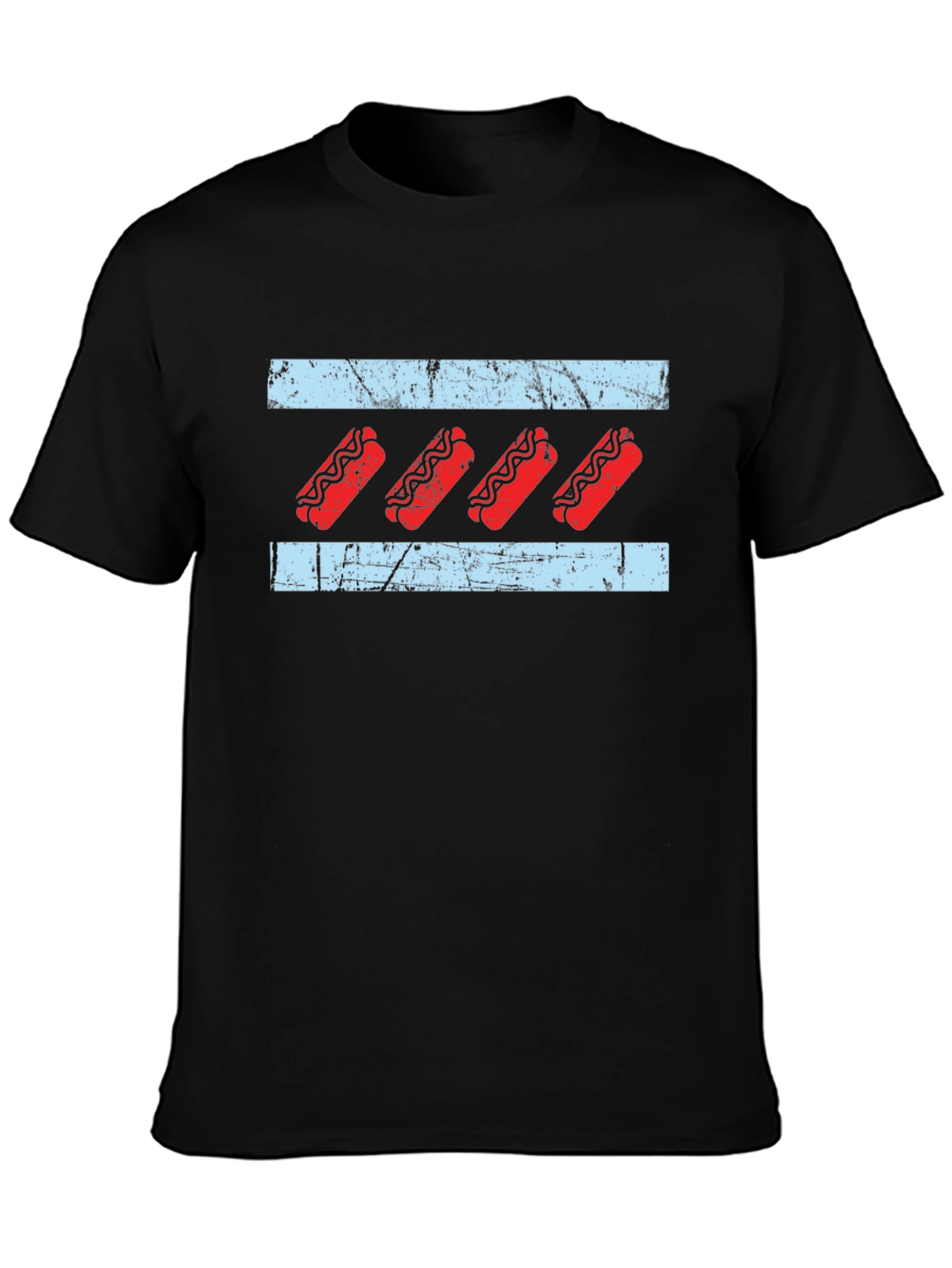 Chicago Style Hot Dog Graphic Tee