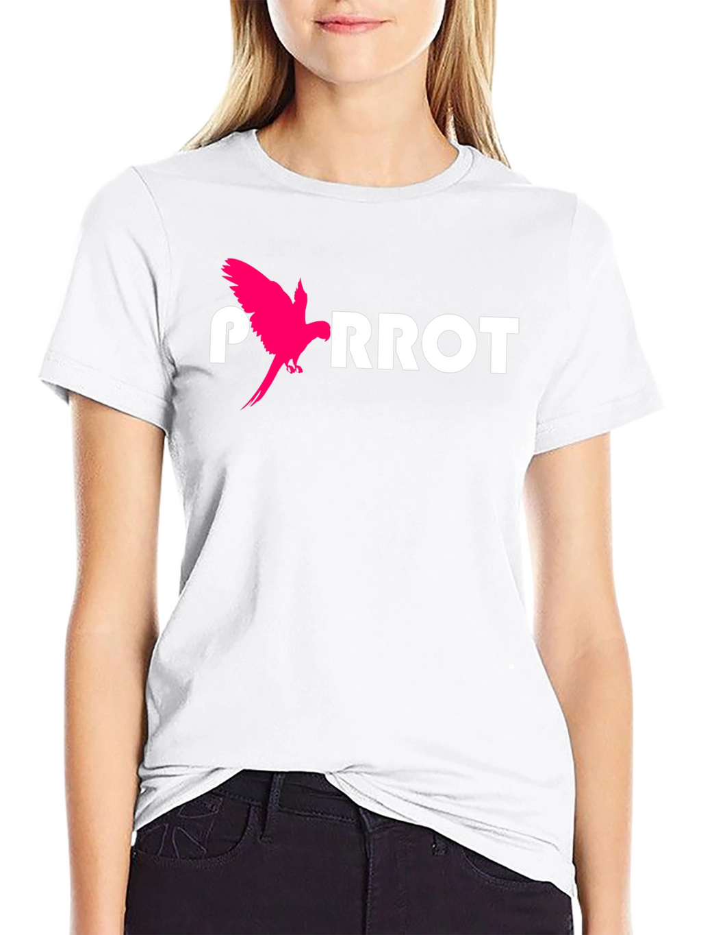 Parrot Graphic Tee - Cool Animal Design T-Shirt