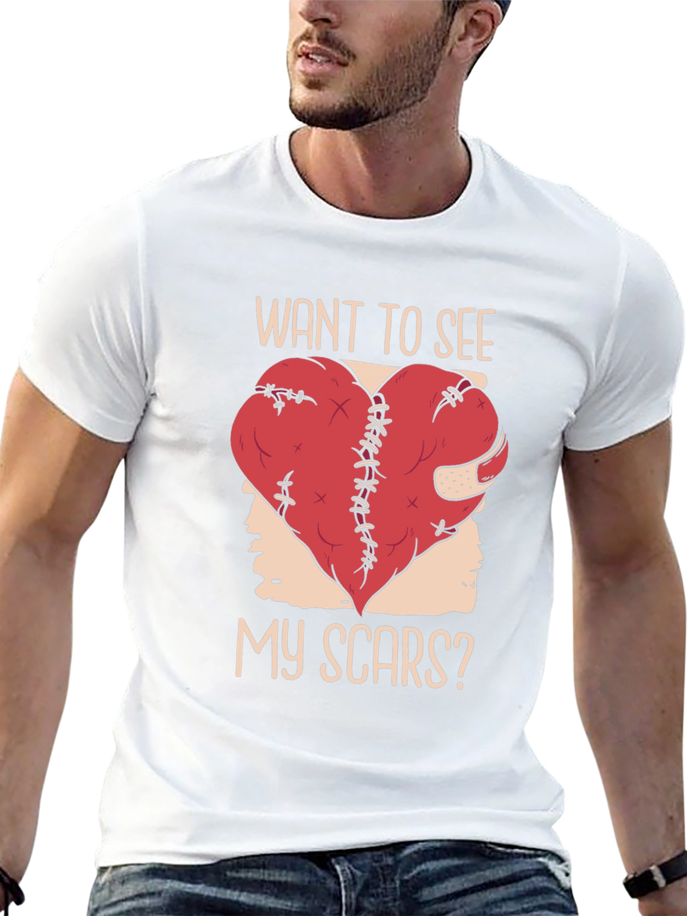 Want To See My Scars? T-Shirt