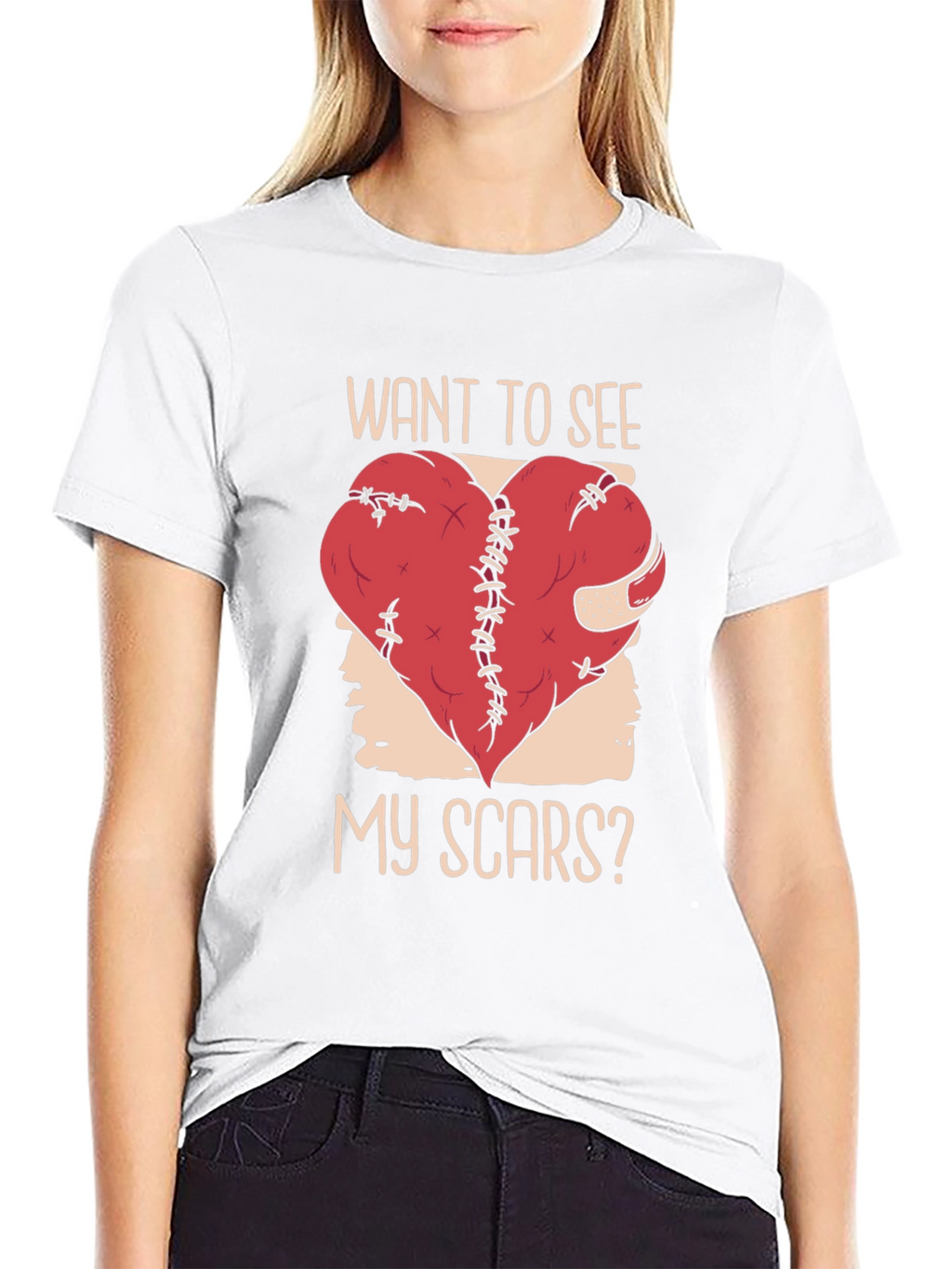 Want To See My Scars? T-Shirt