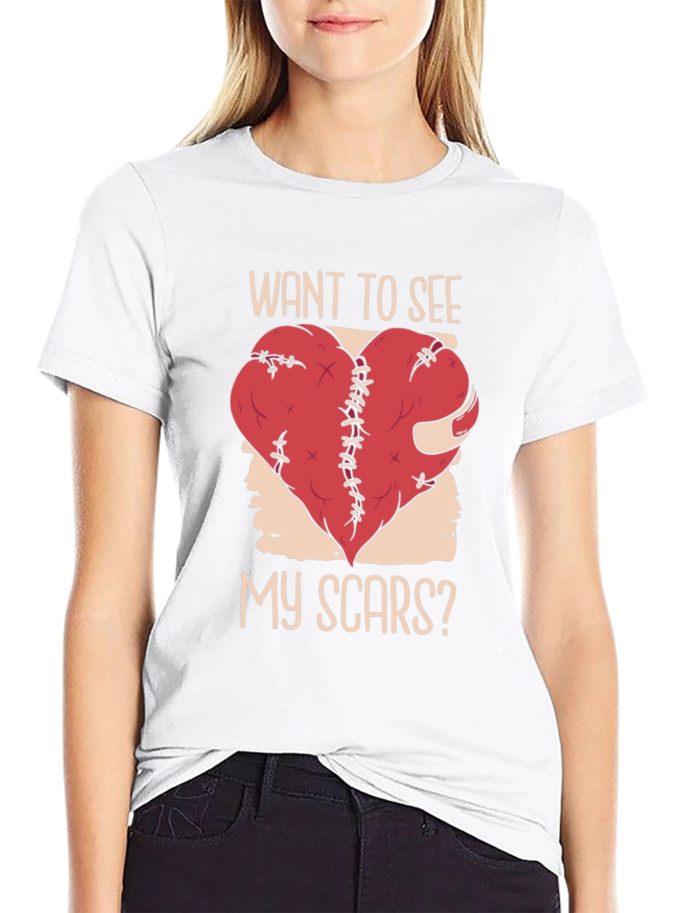 Want To See My Scars? T-Shirt