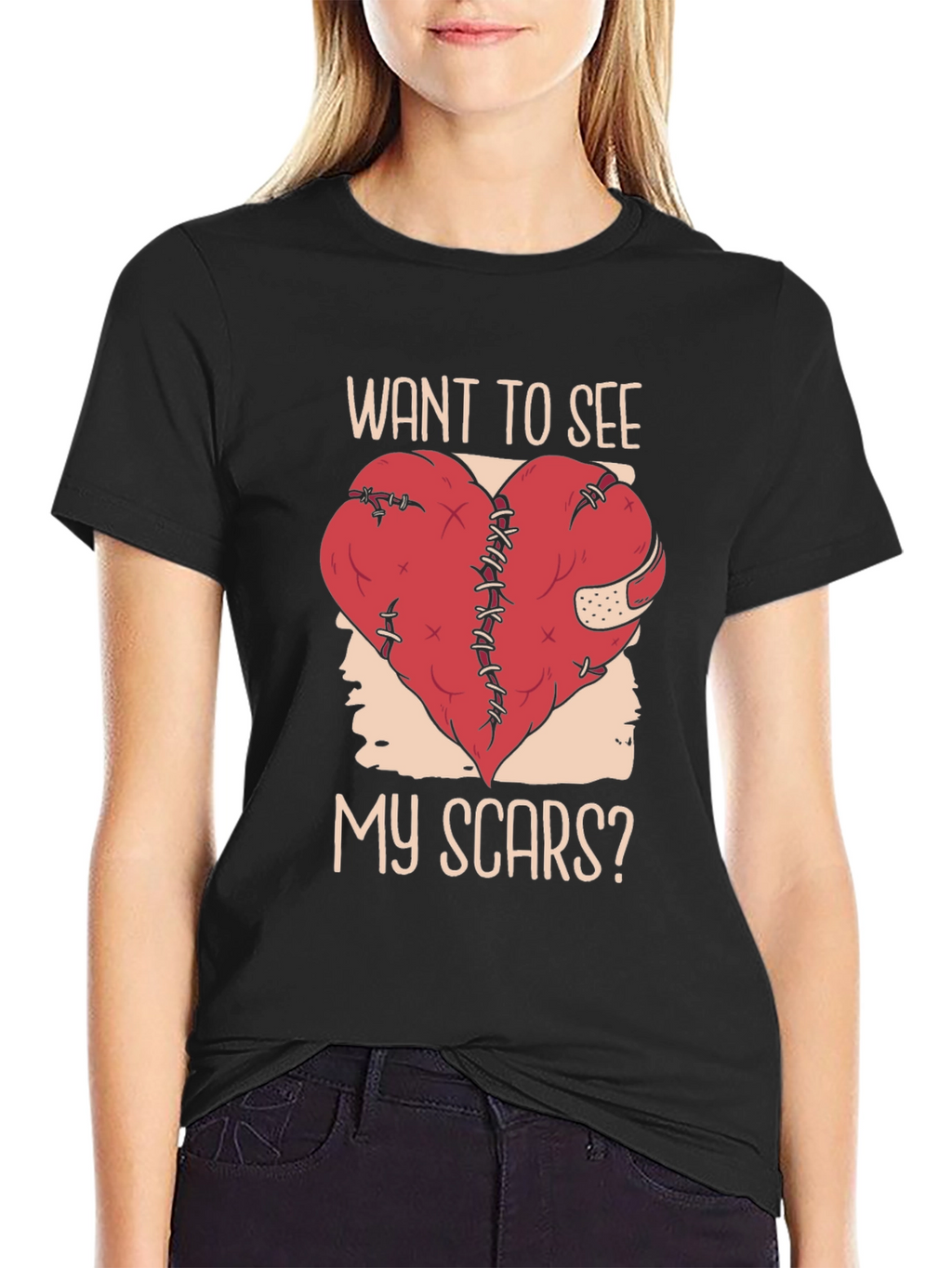 Want To See My Scars? T-Shirt