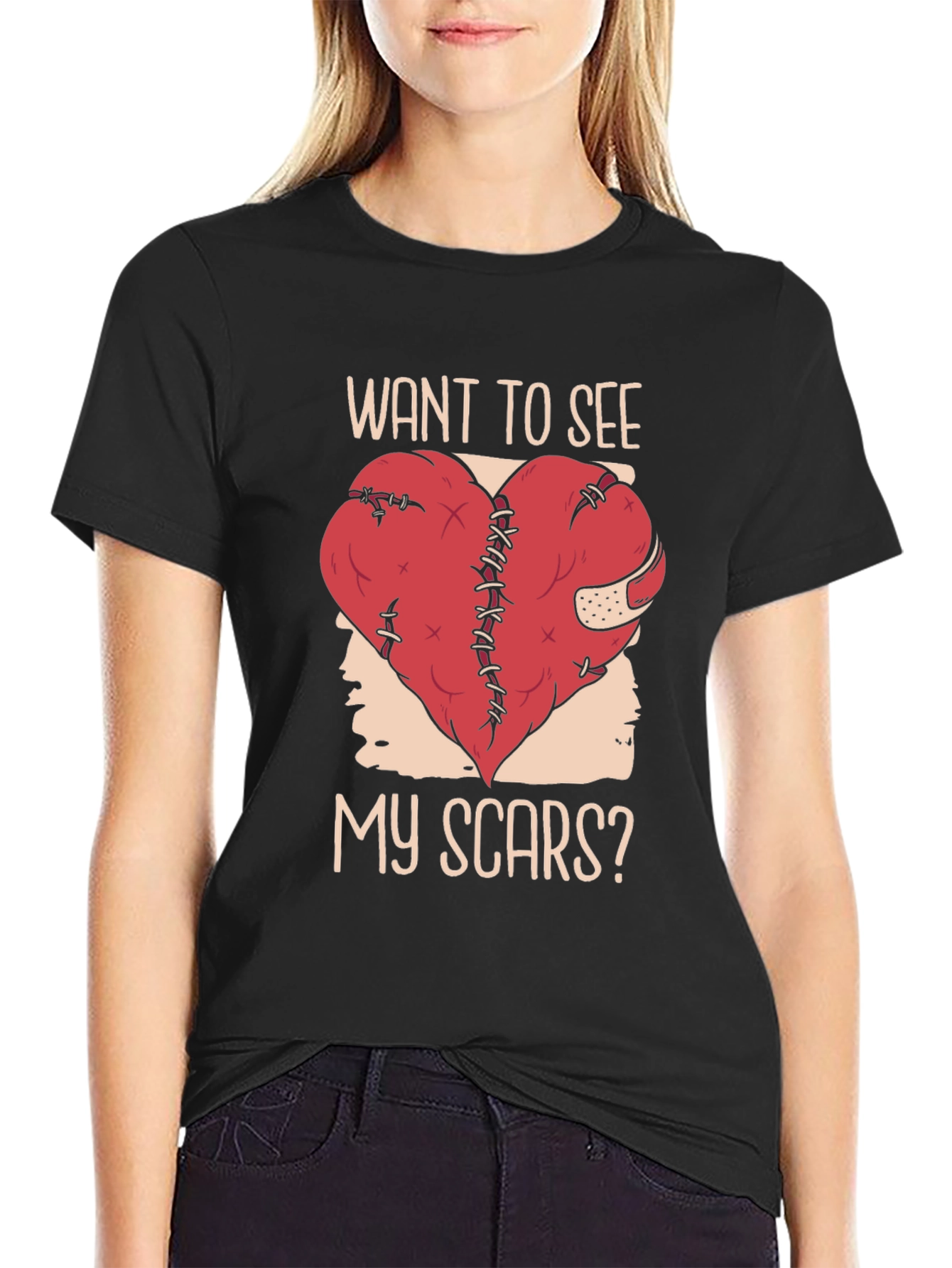 Want To See My Scars? T-Shirt