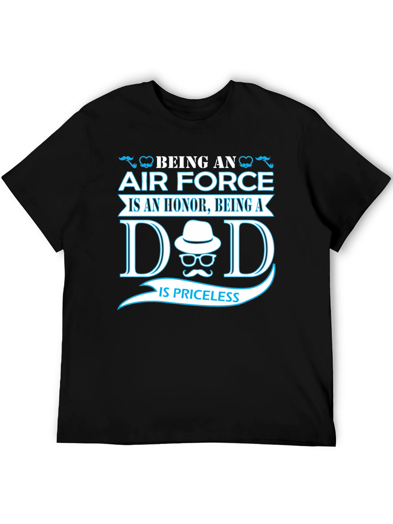 Air Force Dad Graphic T-Shirt - Priceless Honor