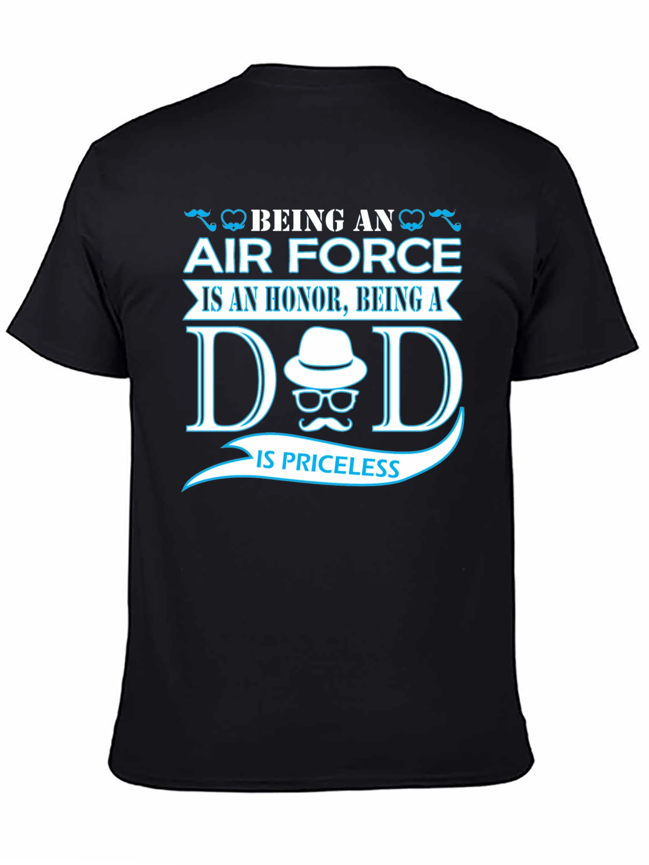 Air Force Dad Graphic T-Shirt - Priceless Honor